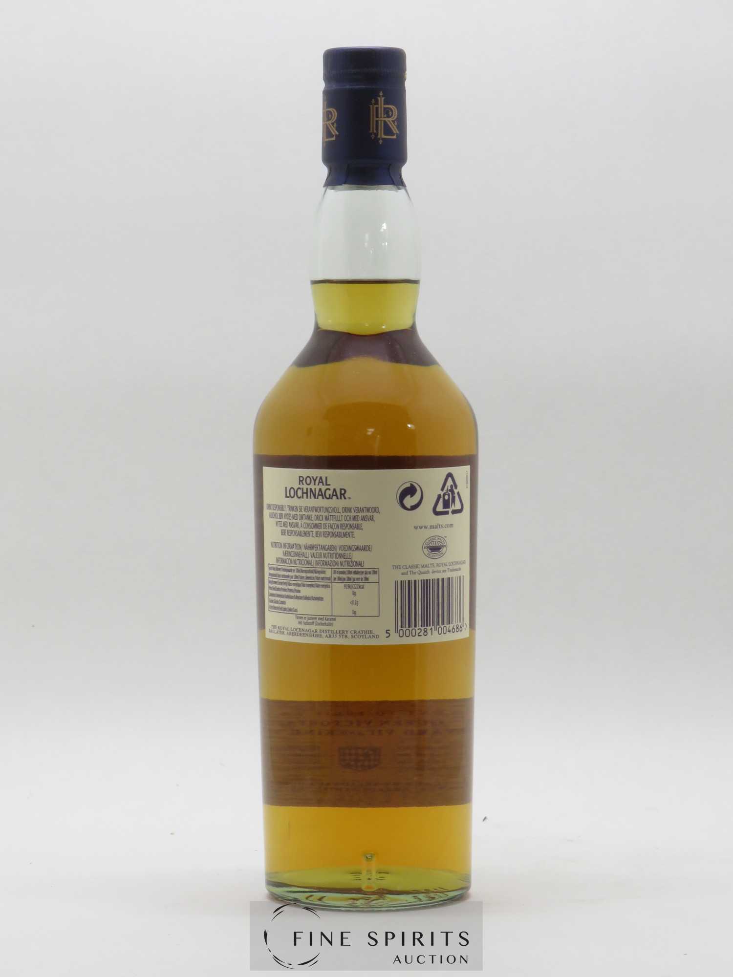 Royal Lochnagar 12 years Of. By Appointment to their Late Majesties - Lot de 1 bouteille - 2