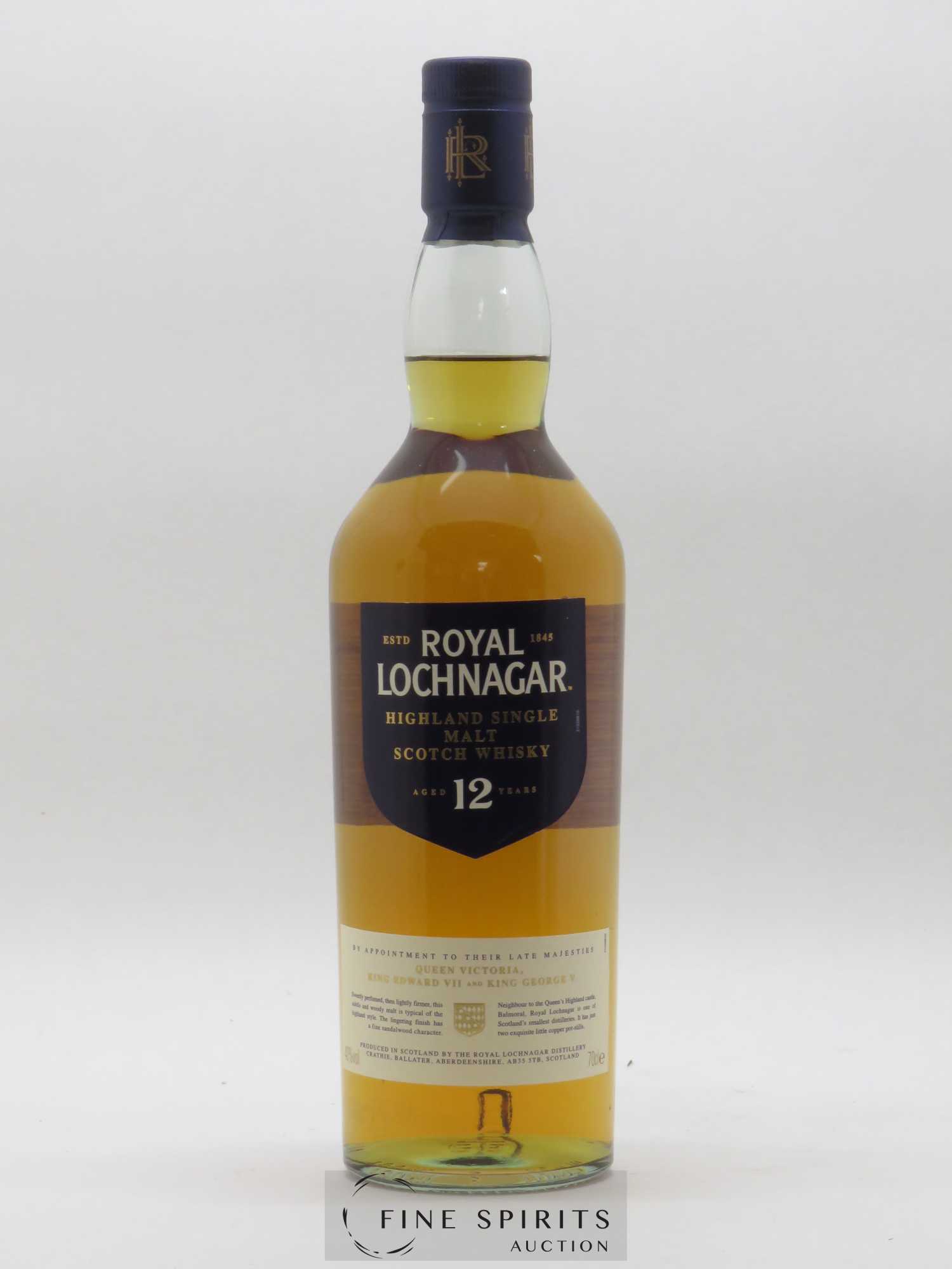 Royal Lochnagar 12 years Of. By Appointment to their Late Majesties - Lot de 1 bouteille - 1