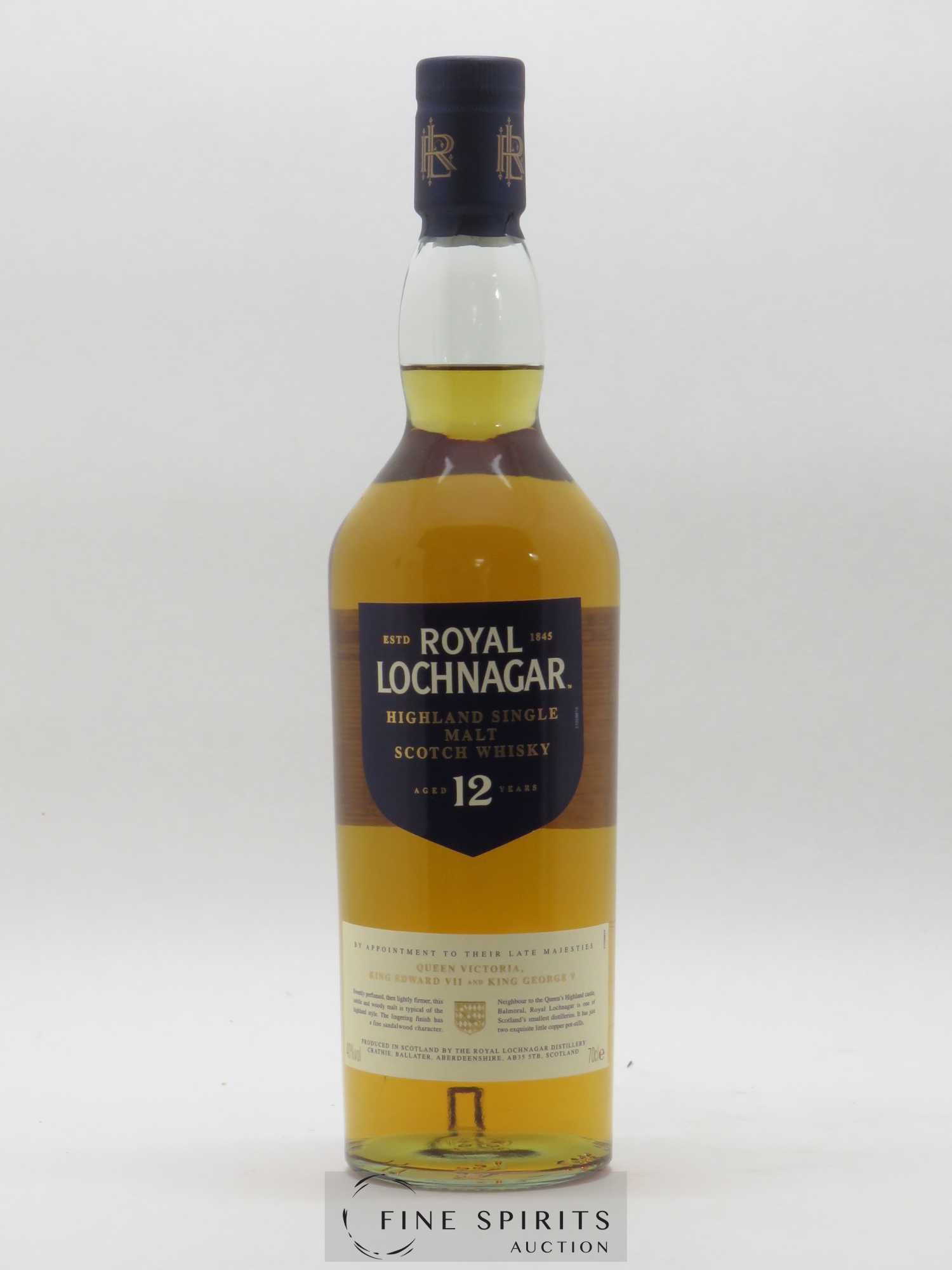 Royal Lochnagar 12 years Of. By Appointment to their Late Majesties - Lot de 1 bouteille - 1