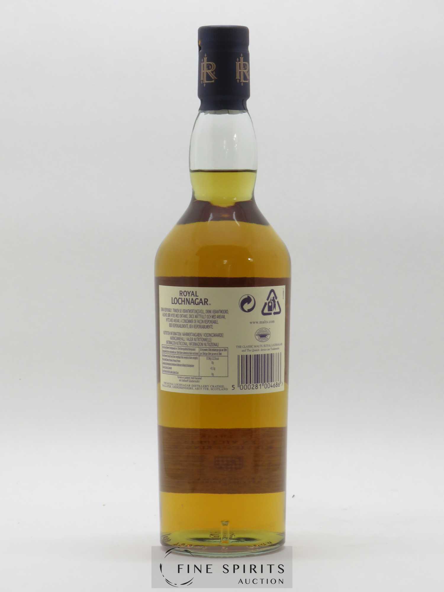 Royal Lochnagar 12 years Of. By Appointment to their Late Majesties - Lot de 1 bouteille - 2