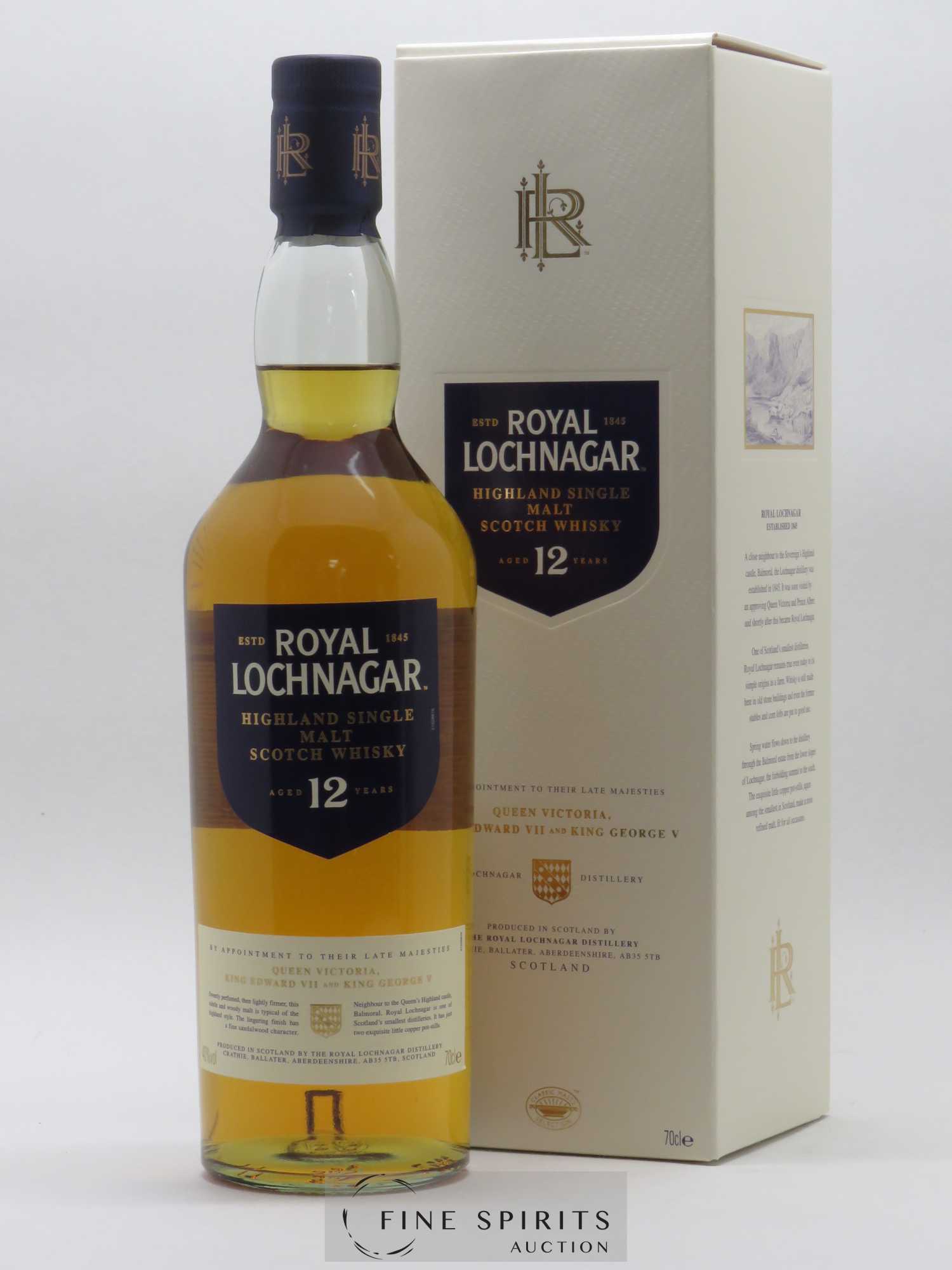 Royal Lochnagar 12 years Of. By Appointment to their Late Majesties - Lot de 1 bouteille - 0