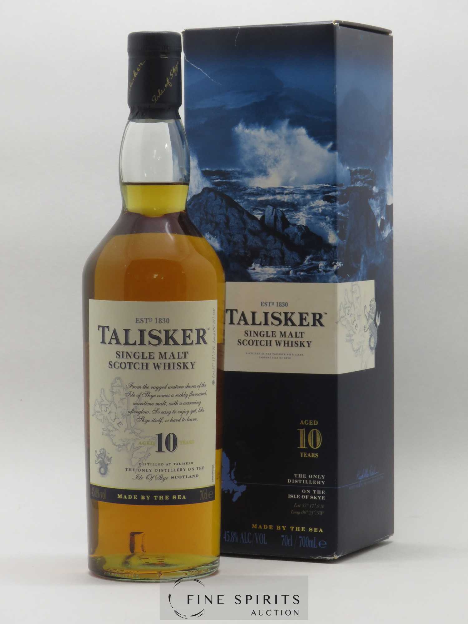 Talisker 10 years Of. - Lot de 1 bouteille - 0