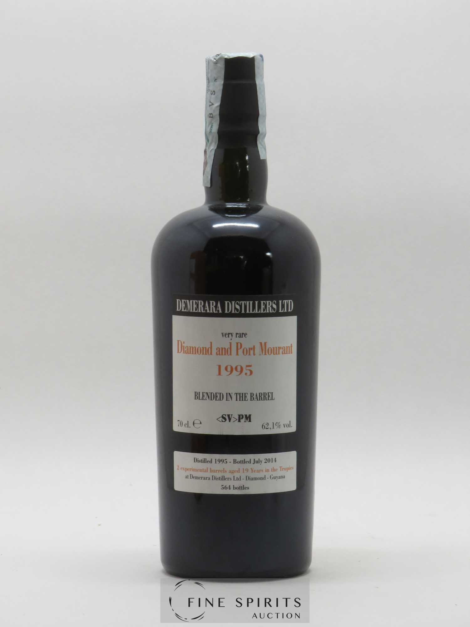 Diamond And Port Mourant 19 years 1995 Velier Barrels SV PM One of 564 - bottled 2014 Special Edition - Lot de 1 bouteille - 1