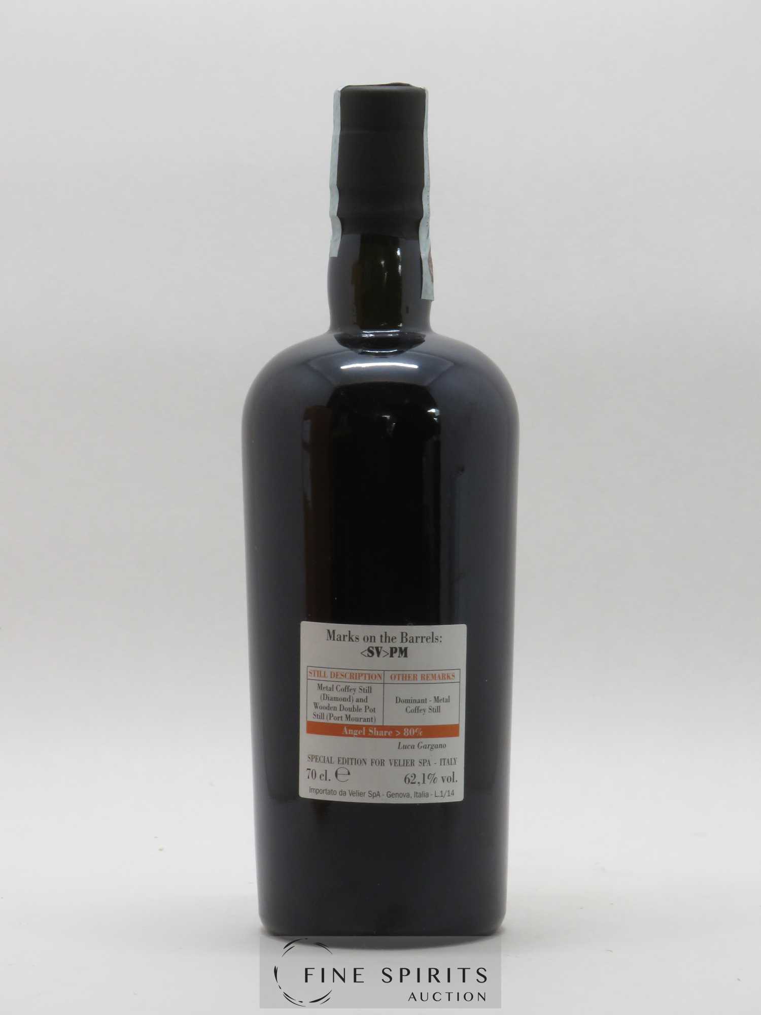 Diamond And Port Mourant 19 years 1995 Velier Barrels SV PM One of 564 - bottled 2014 Special Edition - Lot de 1 bouteille - 2