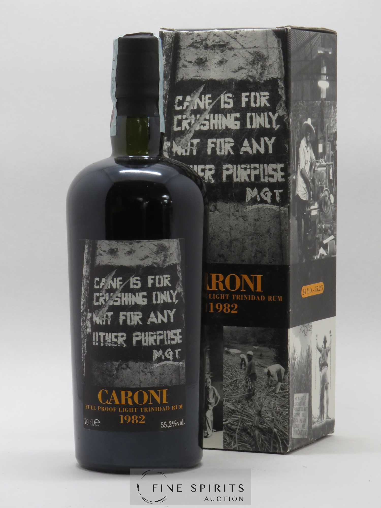 Caroni 24 years 1982 Velier Full Proof bottled in 2006 - Lot de 1 bouteille - 0