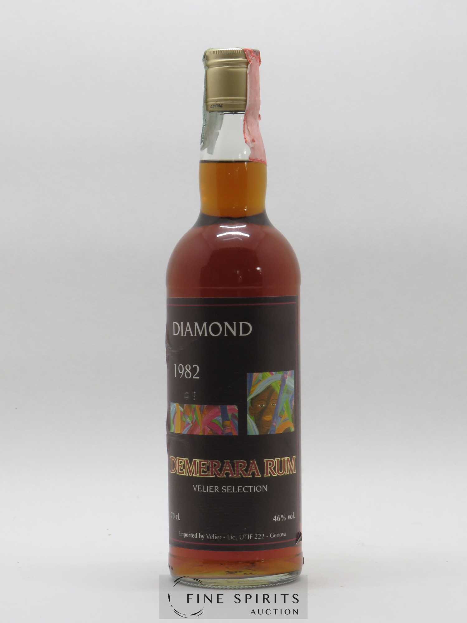 Diamond 1982 Velier bottled in 2002 Velier Selection - Lot de 1 bouteille - 1
