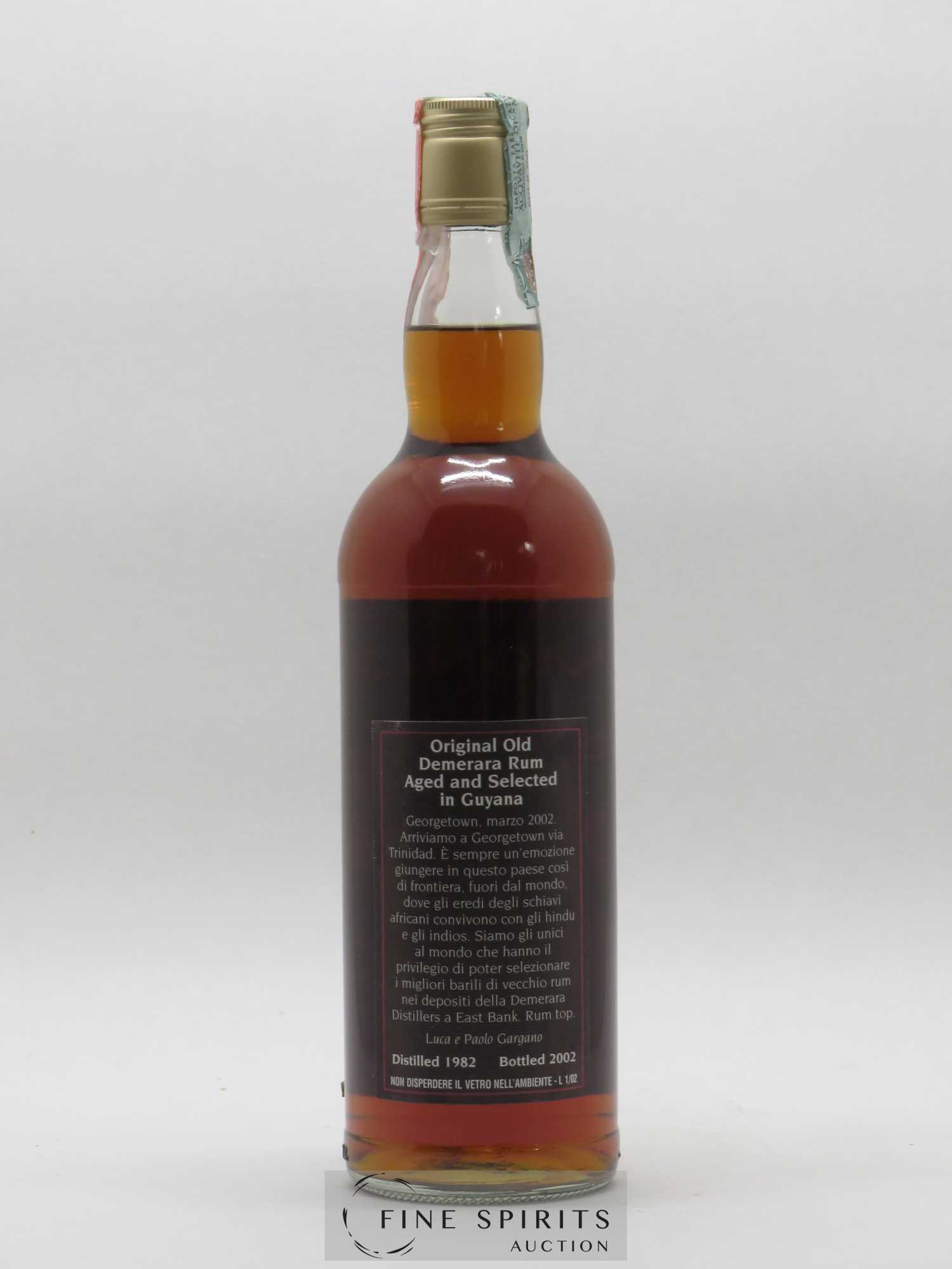 Diamond 1982 Velier bottled in 2002 Velier Selection - Lot de 1 bouteille - 2