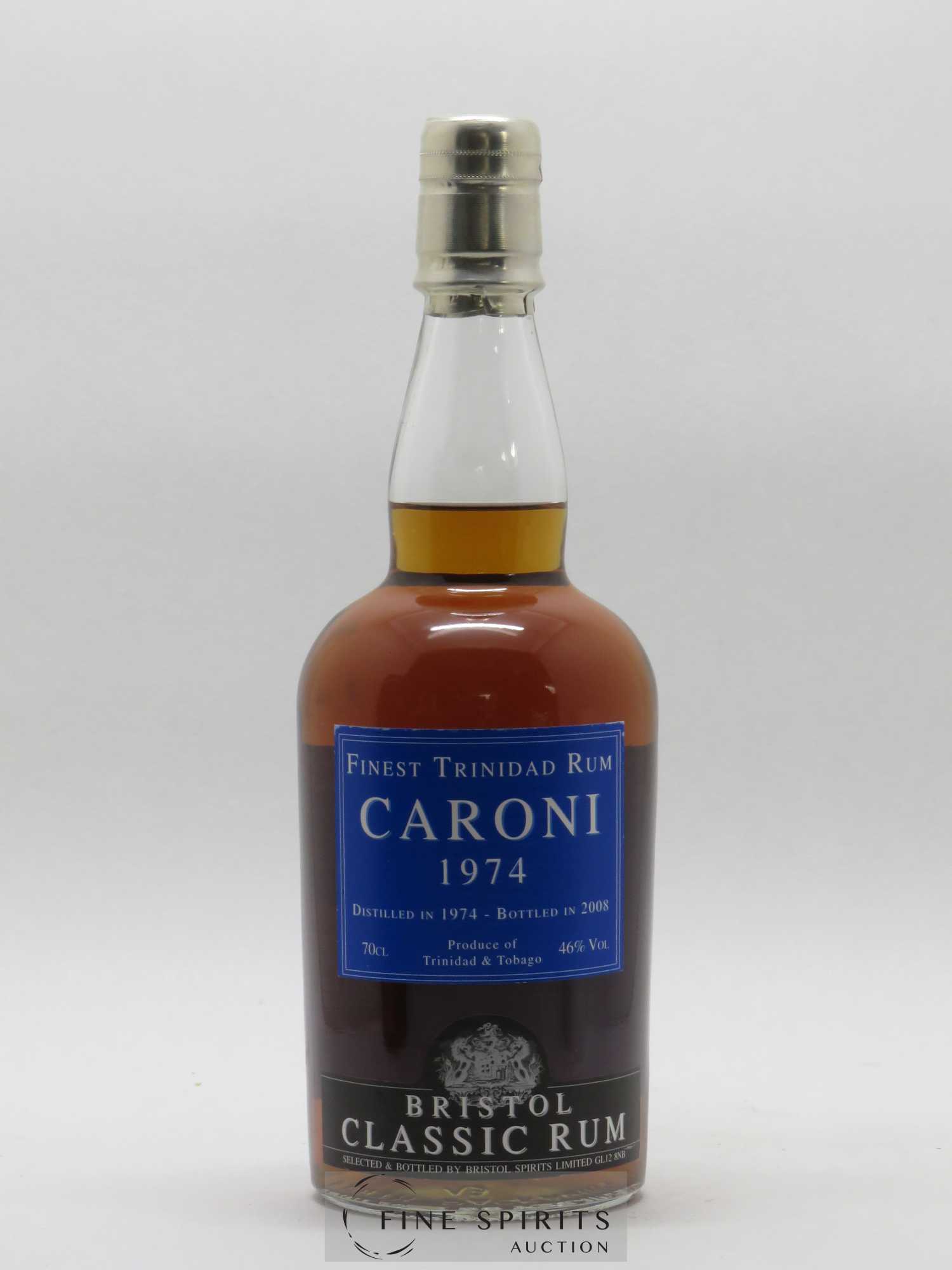 Caroni 1974 Bristol Spirits Bristol Classic Rum bottled in 2008 - Posten von 1 Flasche - 1