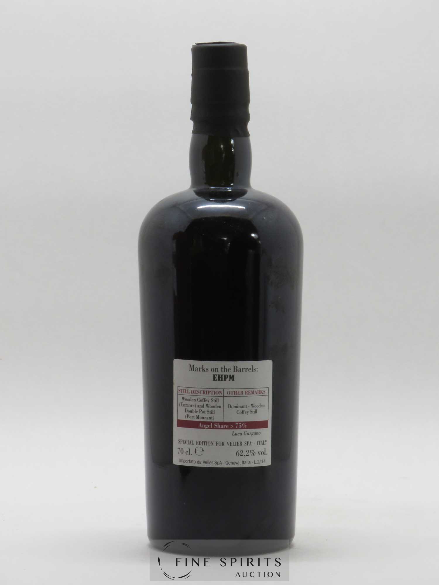 Enmore And Port Mourant 16 years 1998 Velier Very Rare Barrels EHPM - One of 848 - bottled 2014 - Lot of 1 bottle - 2