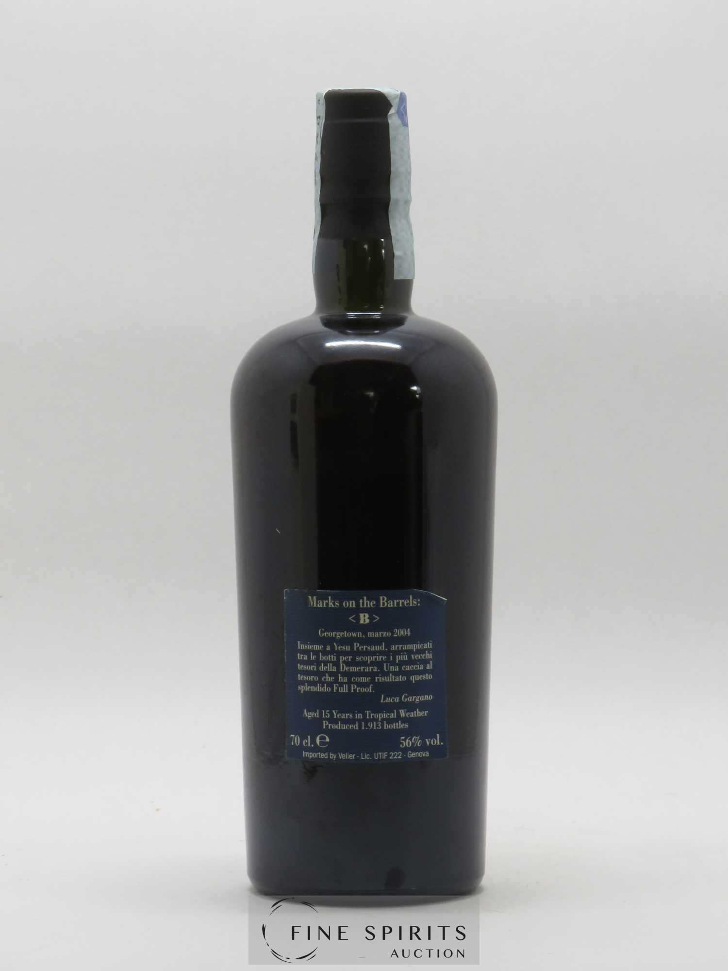 Blairmont 15 years 1991 Velier Full Proof Barrels B - bottled in 2006 - Posten von 1 Flasche - 2