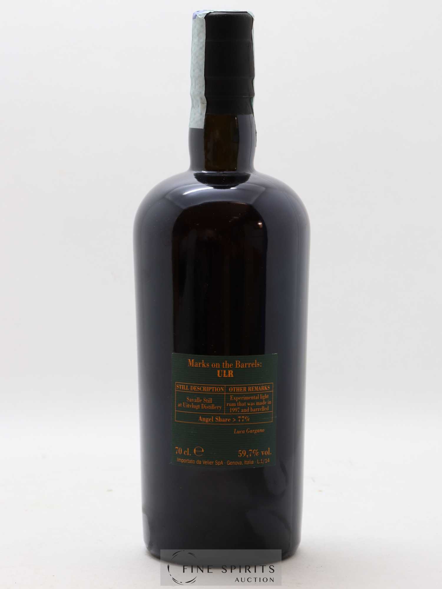 Uitvlugt 17 years 1997 Velier Barrels ULR - One of 1404 - bottled in 2014 - Lot de 1 bouteille - 2