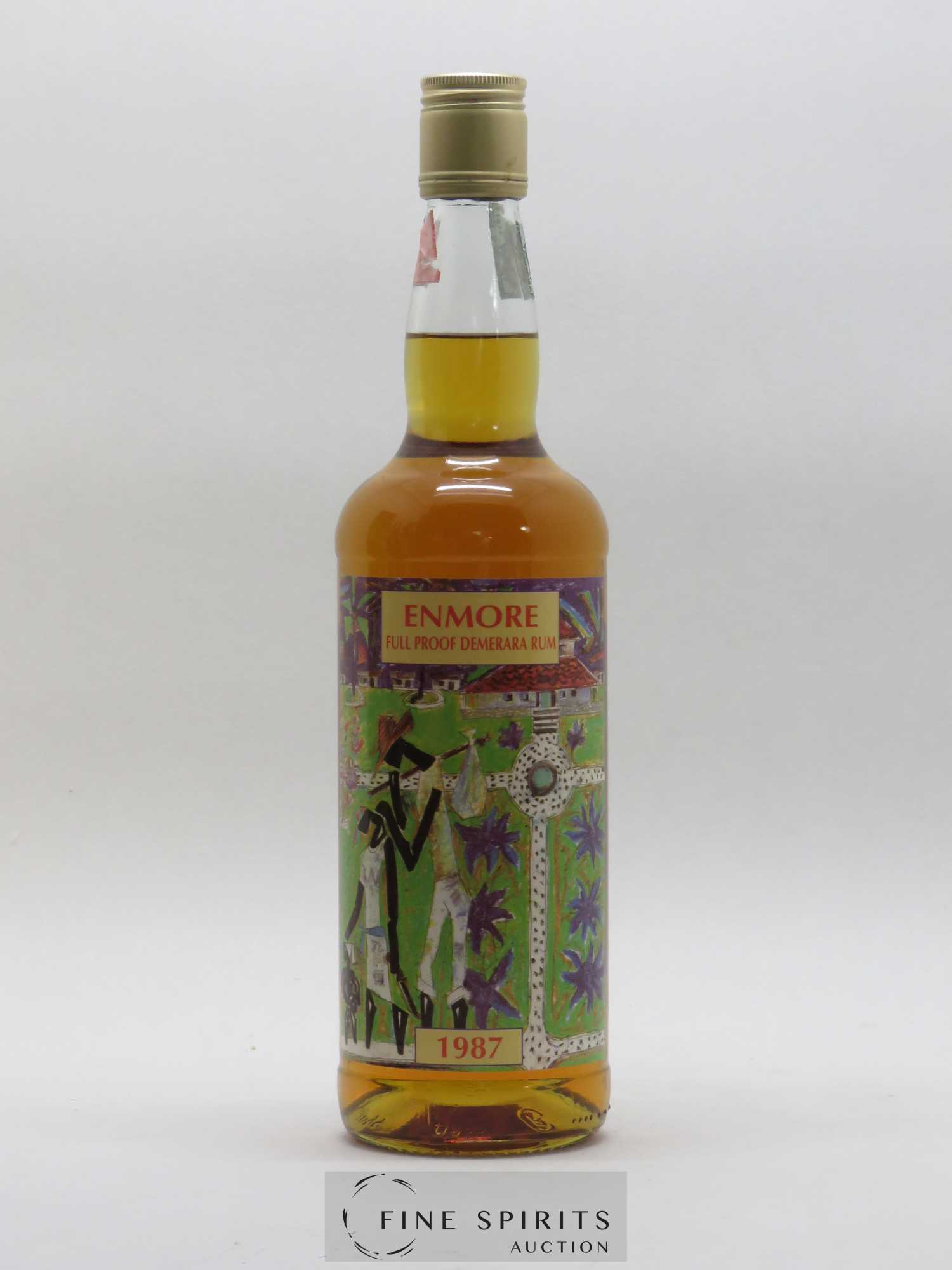 Enmore 1987 Breitenstein Full Proof Special Casks EDG 193-197 - bottled in 2000 Velier - Lot de 1 bouteille - 1