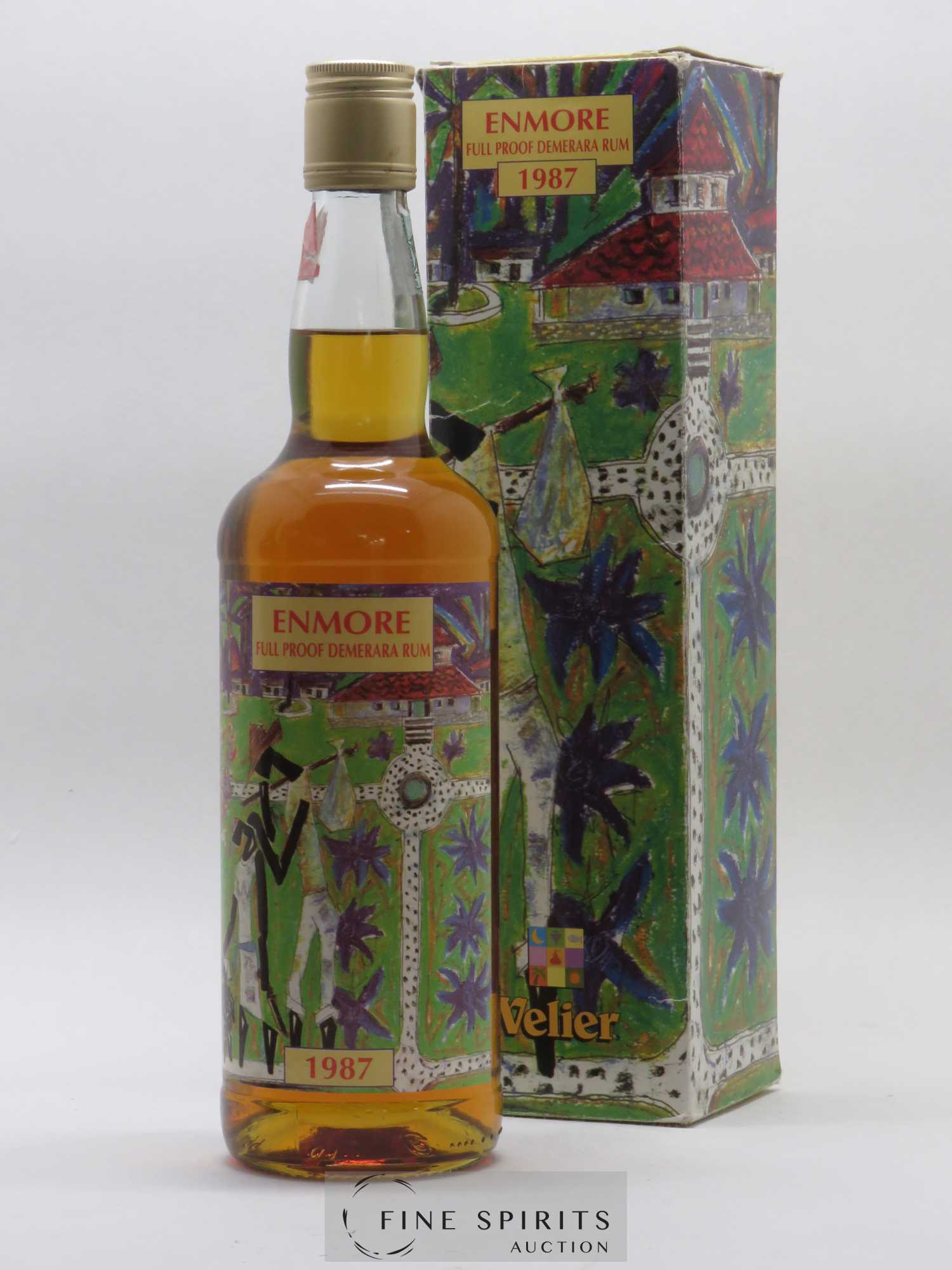 Enmore 1987 Breitenstein Full Proof Special Casks EDG 193-197 - bottled in 2000 Velier - Lot de 1 bouteille - 0