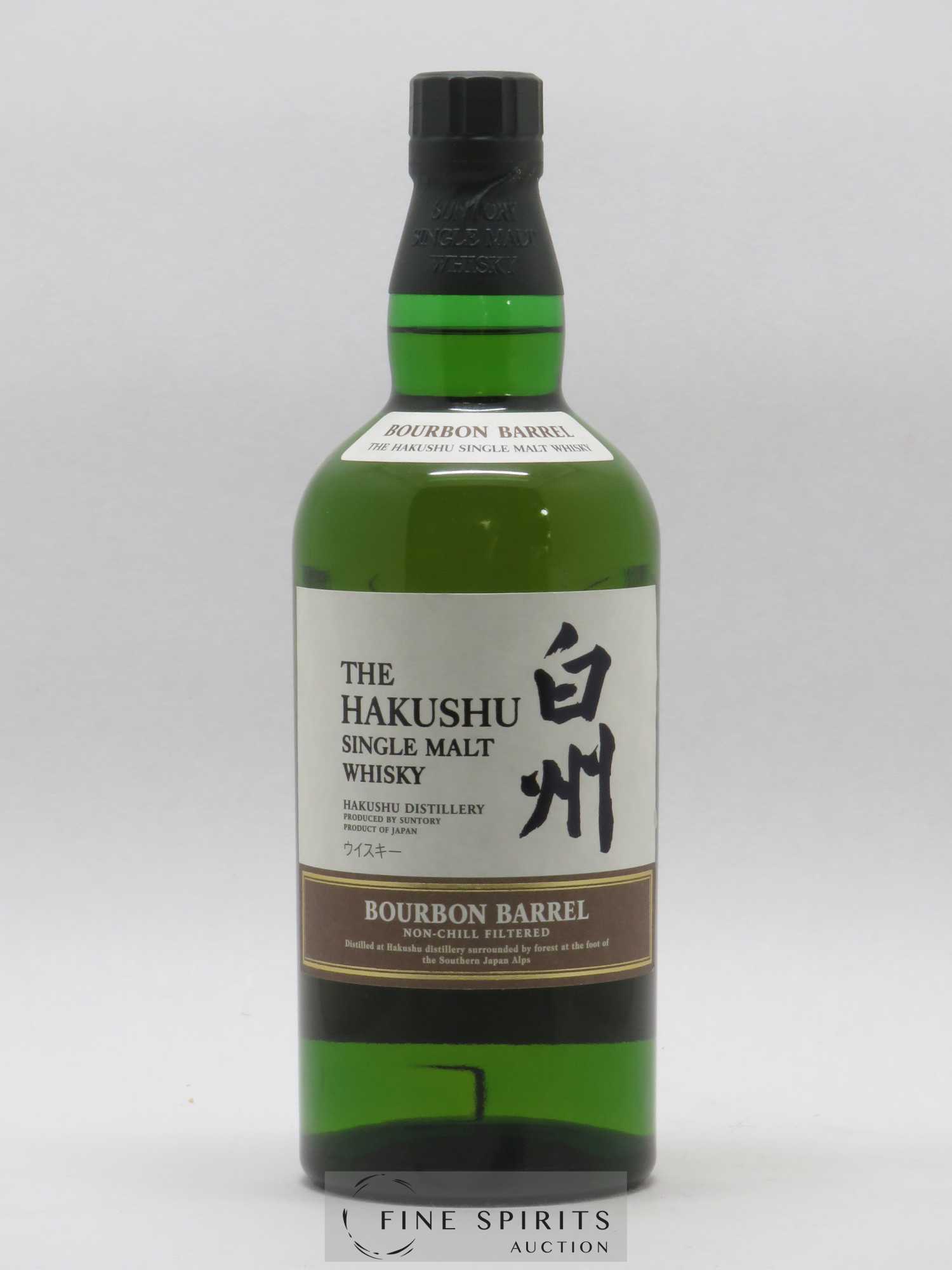 Hakushu Of. Bourbon Barrel Non-Chill Filtered Morrison Bowmore - Lot de 1 bouteille - 0