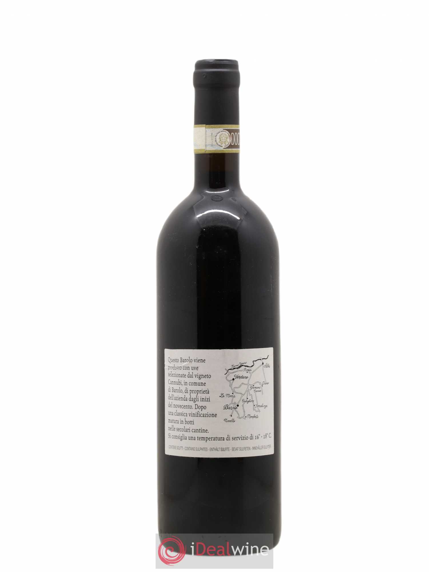 Barolo DOCG Cannubi Comm. Giovan Battista Burlotto 2010 - Lot de 1 bouteille - 1