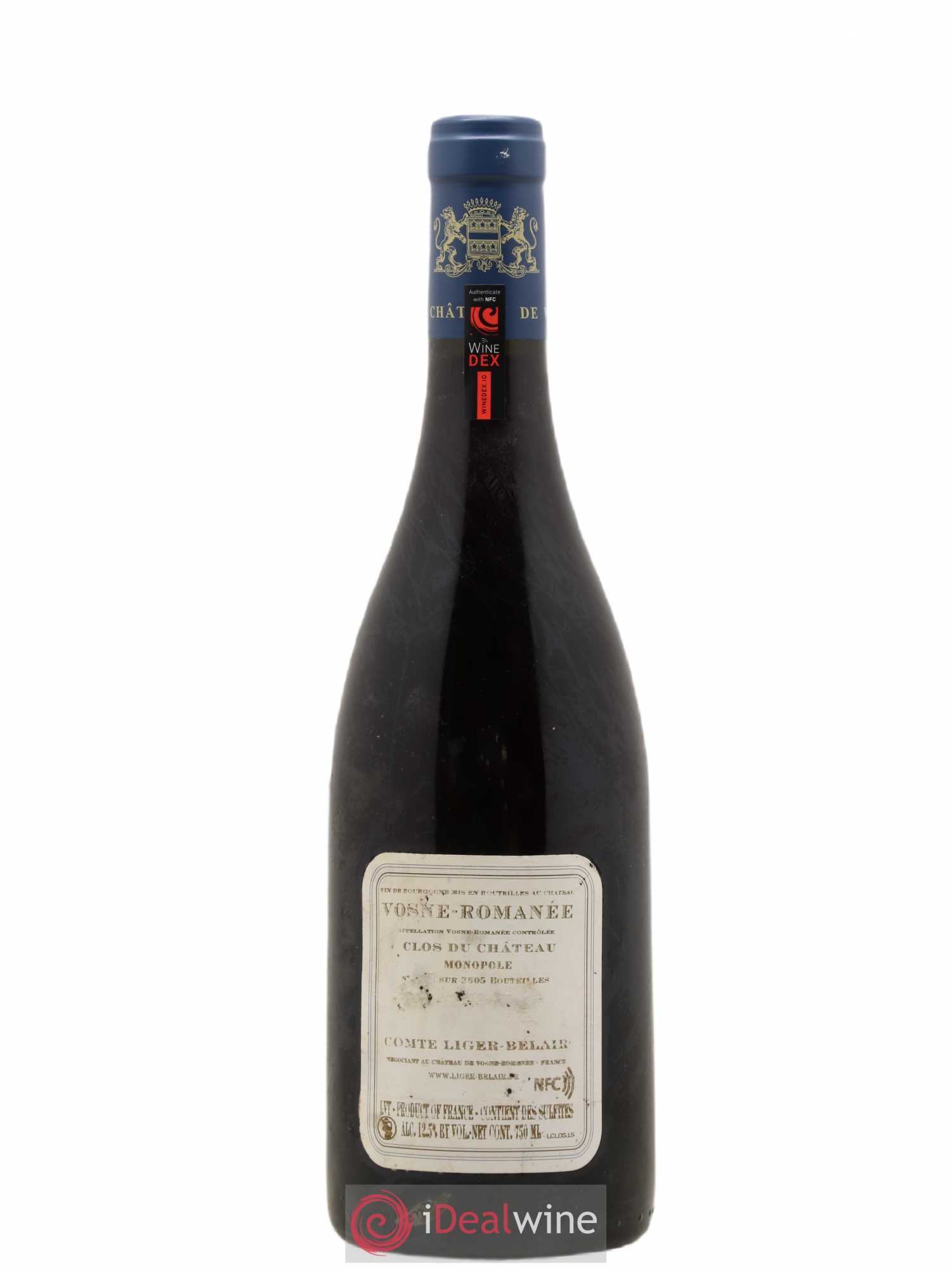 Vosne-Romanée Clos du Château Comte Liger-Belair (Domaine du) 2015 - Lot de 1 bouteille - 1