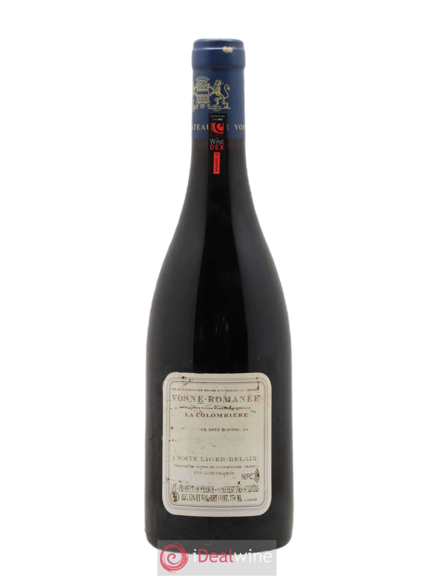Vosne-Romanée La Colombière Comte Liger-Belair (Domaine du) 2015 - Lot de 1 bouteille - 1
