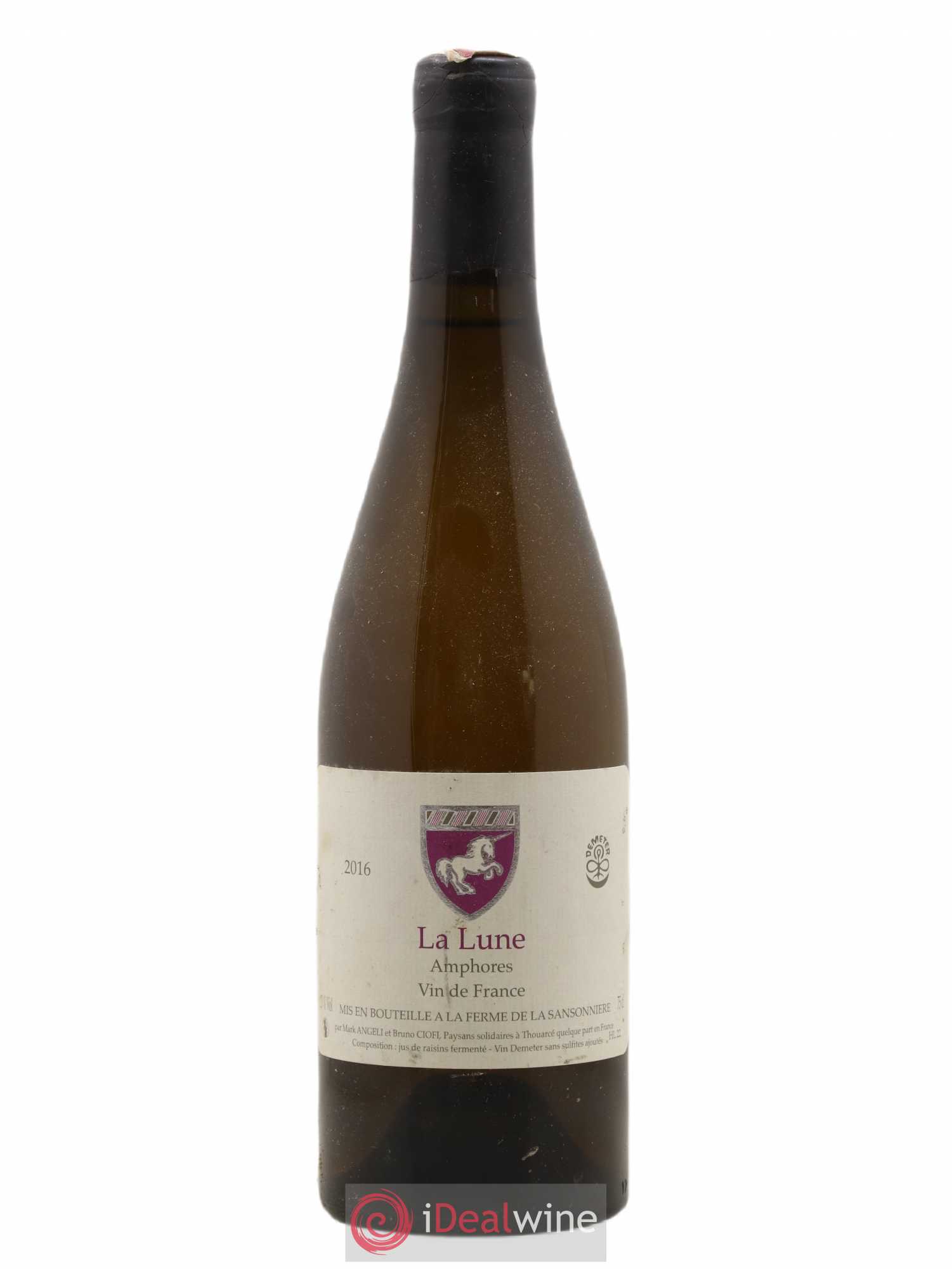 Anjou La Lune Mark Angeli (Domaine) - Ferme de la Sansonnière Amphores 2016 - Lot de 1 bouteille - 0