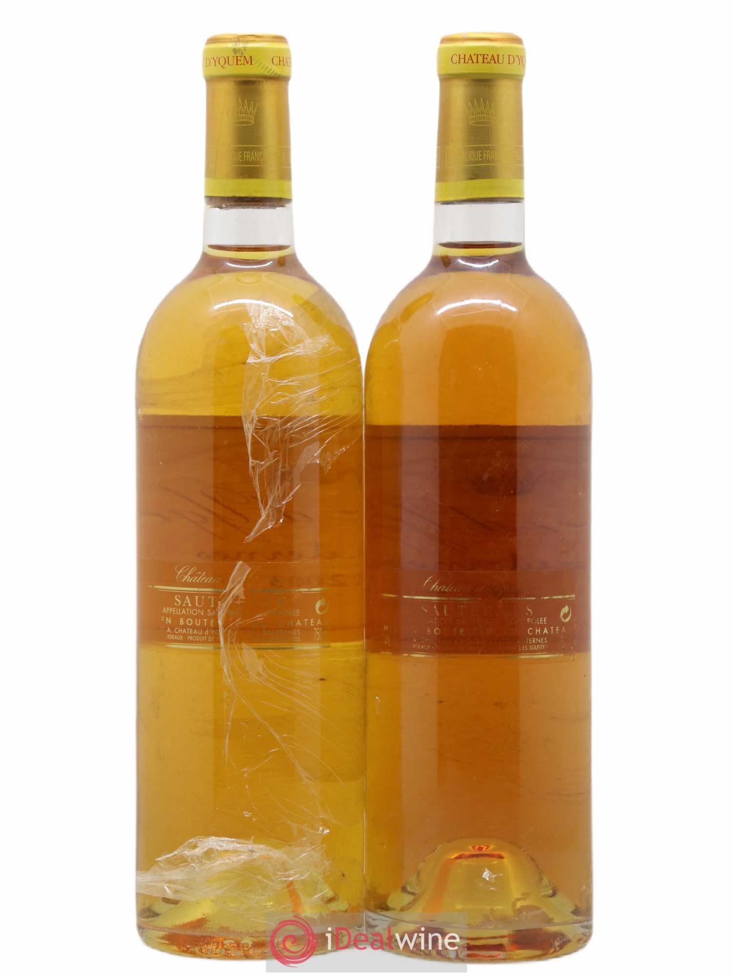 Château d' Yquem 1er Cru Classé Supérieur 2003 - Lotto di 2 bottiglie - 1
