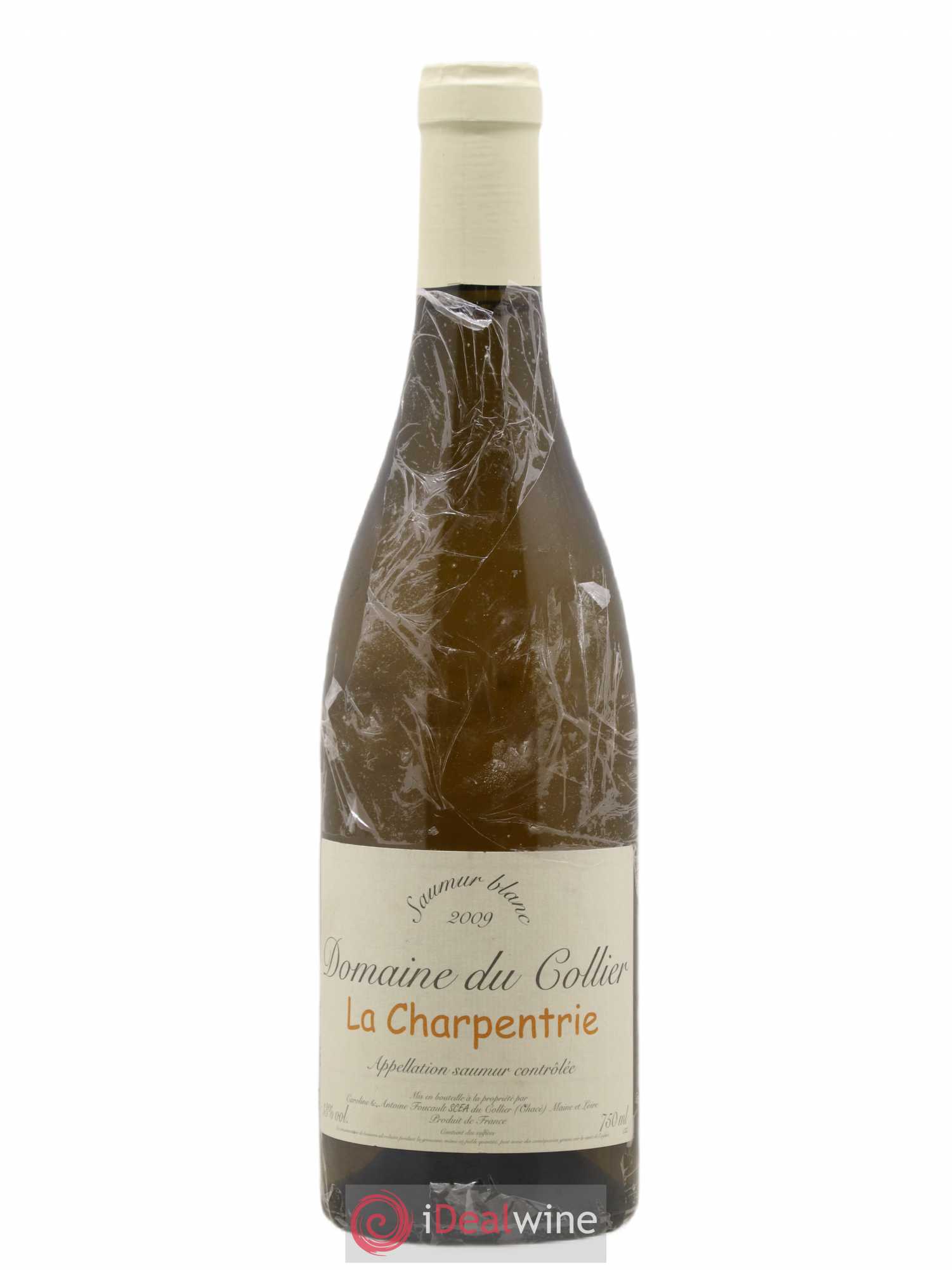 Saumur La Charpentrie Domaine du Collier 2009 - Lot de 1 bouteille - 0