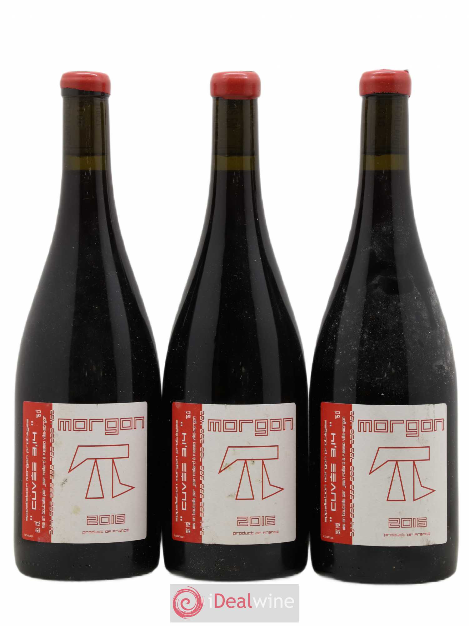 Morgon 3.14 Jean Foillard 2016 - Lot de 3 bouteilles - 0