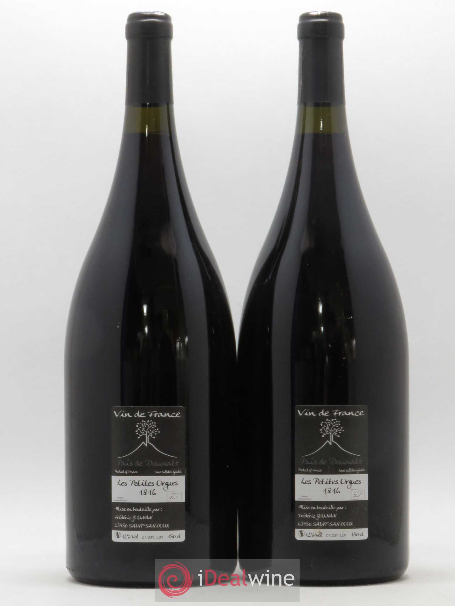 Vin de France Les Petites Orgues Vignoble de l'Arbre Blanc 2016 - Lot de 2 magnums - 1