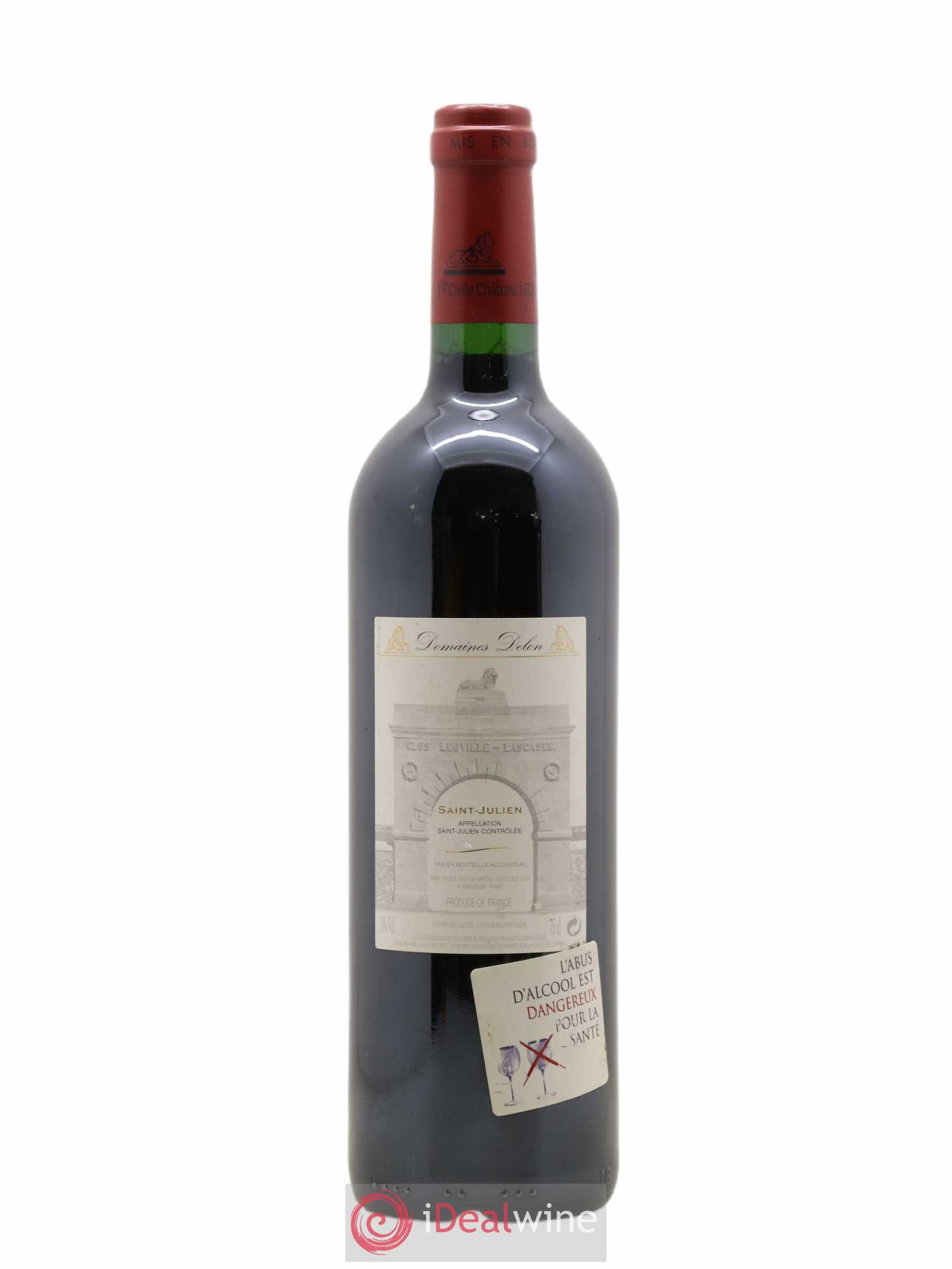 Château Léoville Las Cases 2ème Grand Cru Classé 2005 - Lot de 1 bouteille - 1