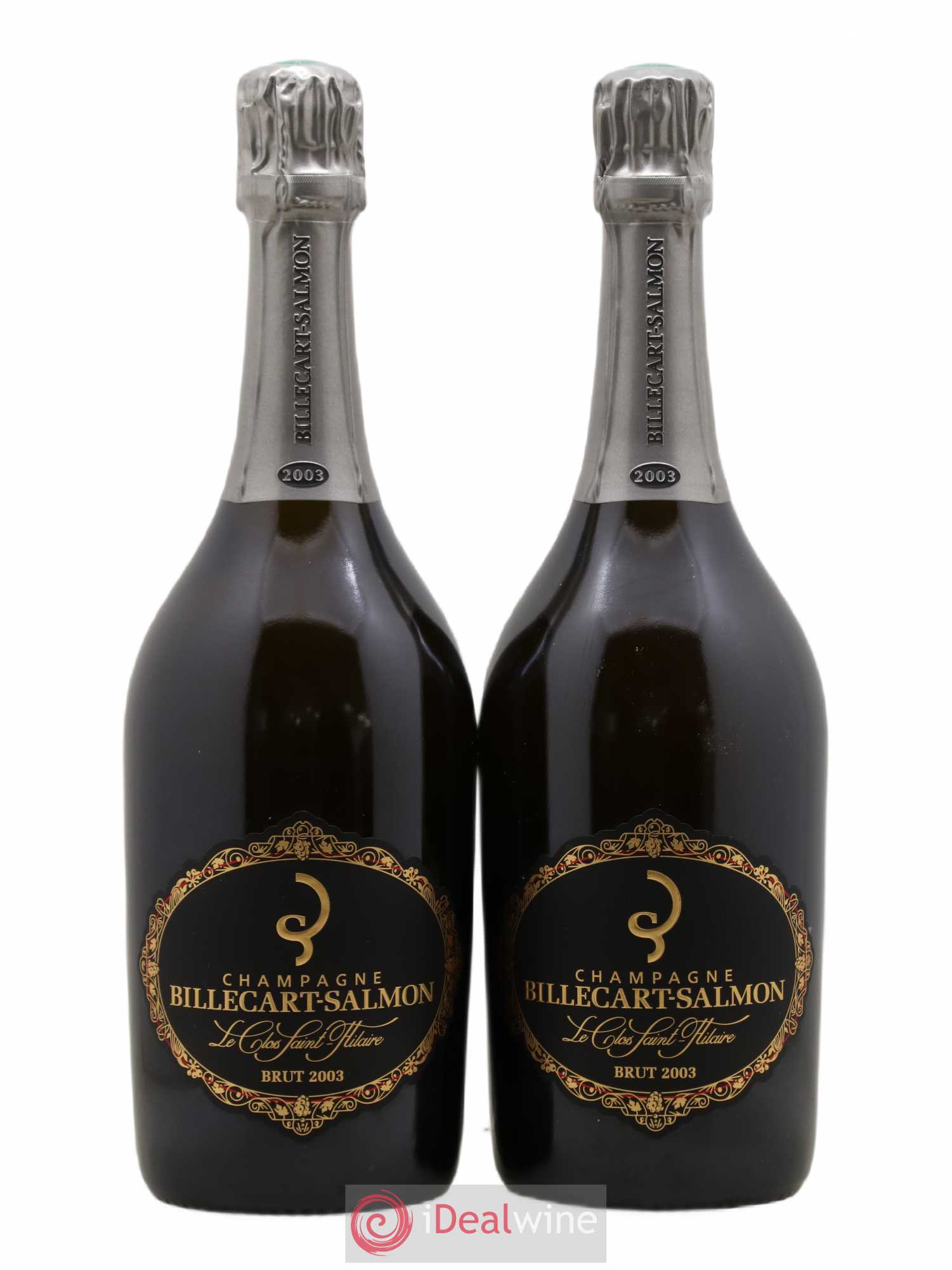 Le Clos Saint-Hilaire Billecart-Salmon 2003 - Lot de 2 bouteilles - 0
