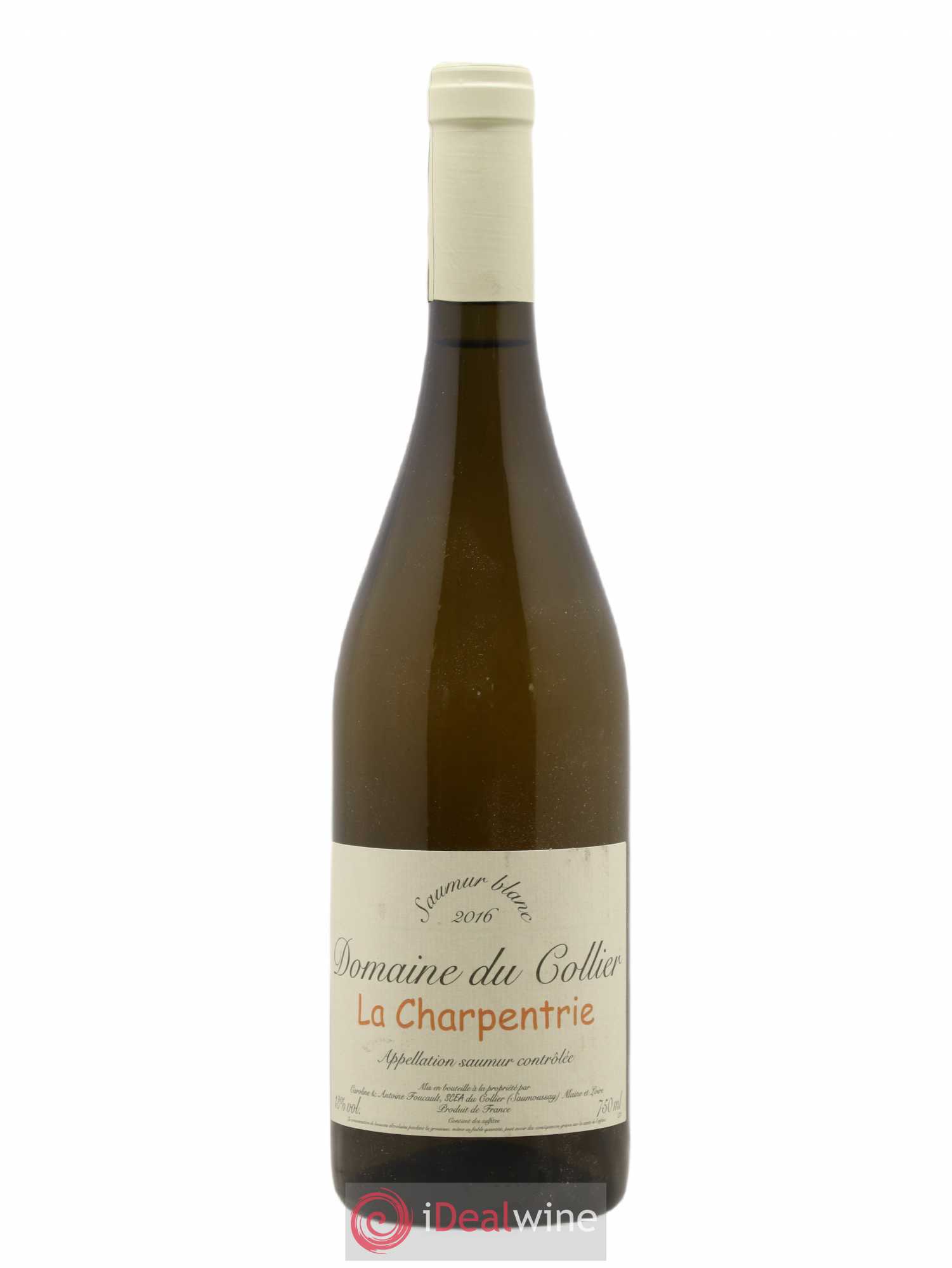 Saumur La Charpentrie Domaine du Collier 2016 - Lot de 1 bouteille - 0