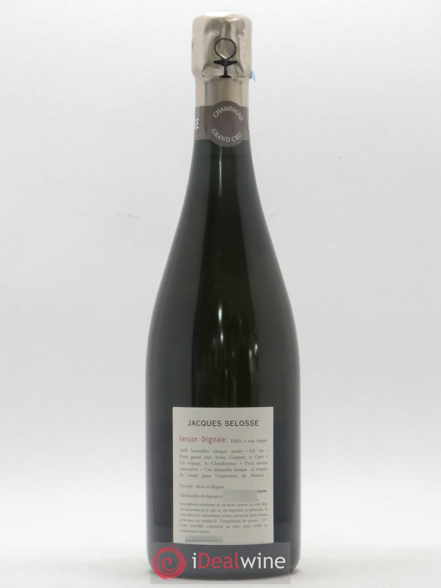 Version Originale Jacques Selosse - Lot de 1 bouteille - 1