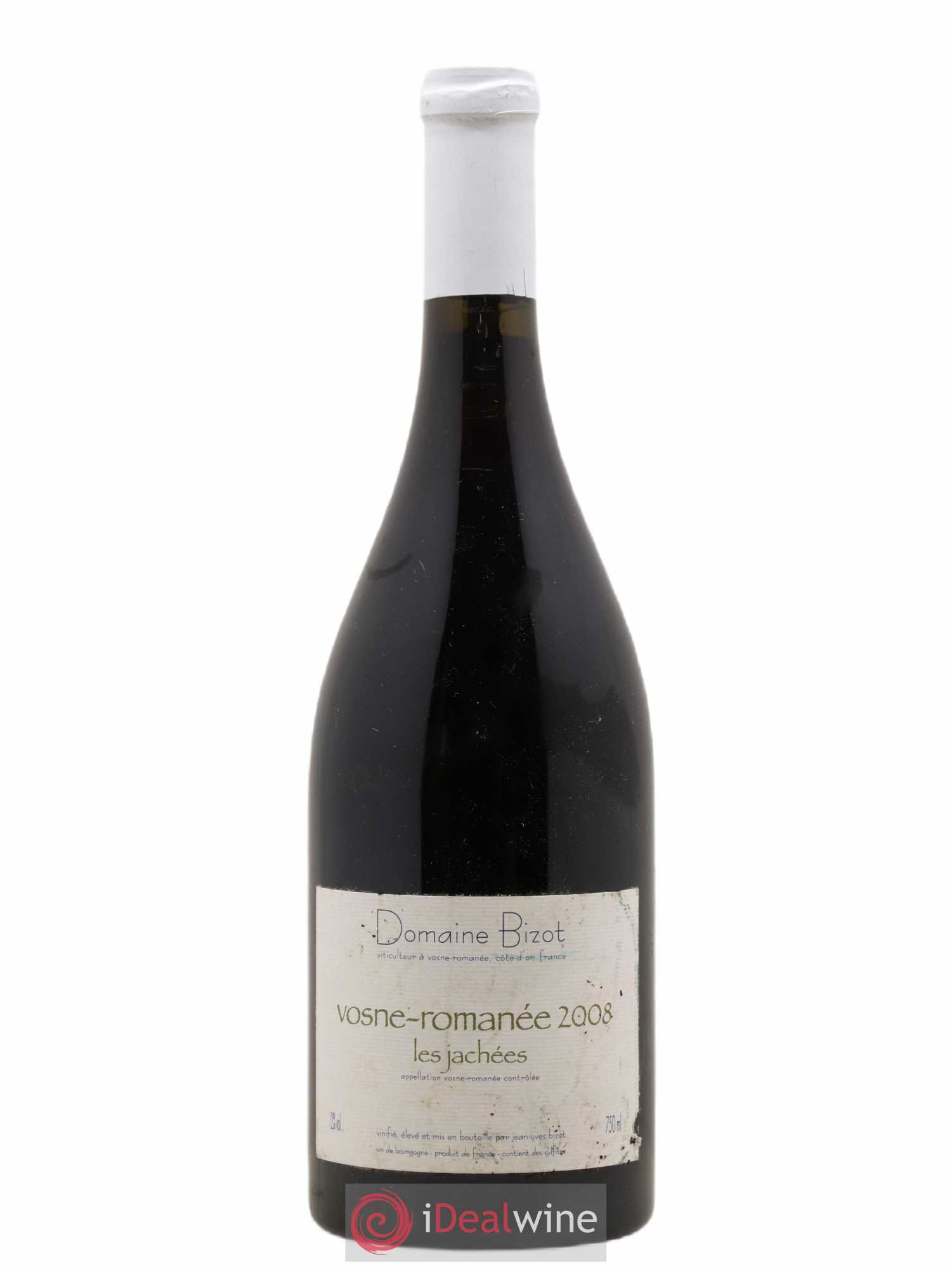 Vosne-Romanée Les Jachées Bizot (Domaine) 2008 - Lot de 1 bouteille - 0