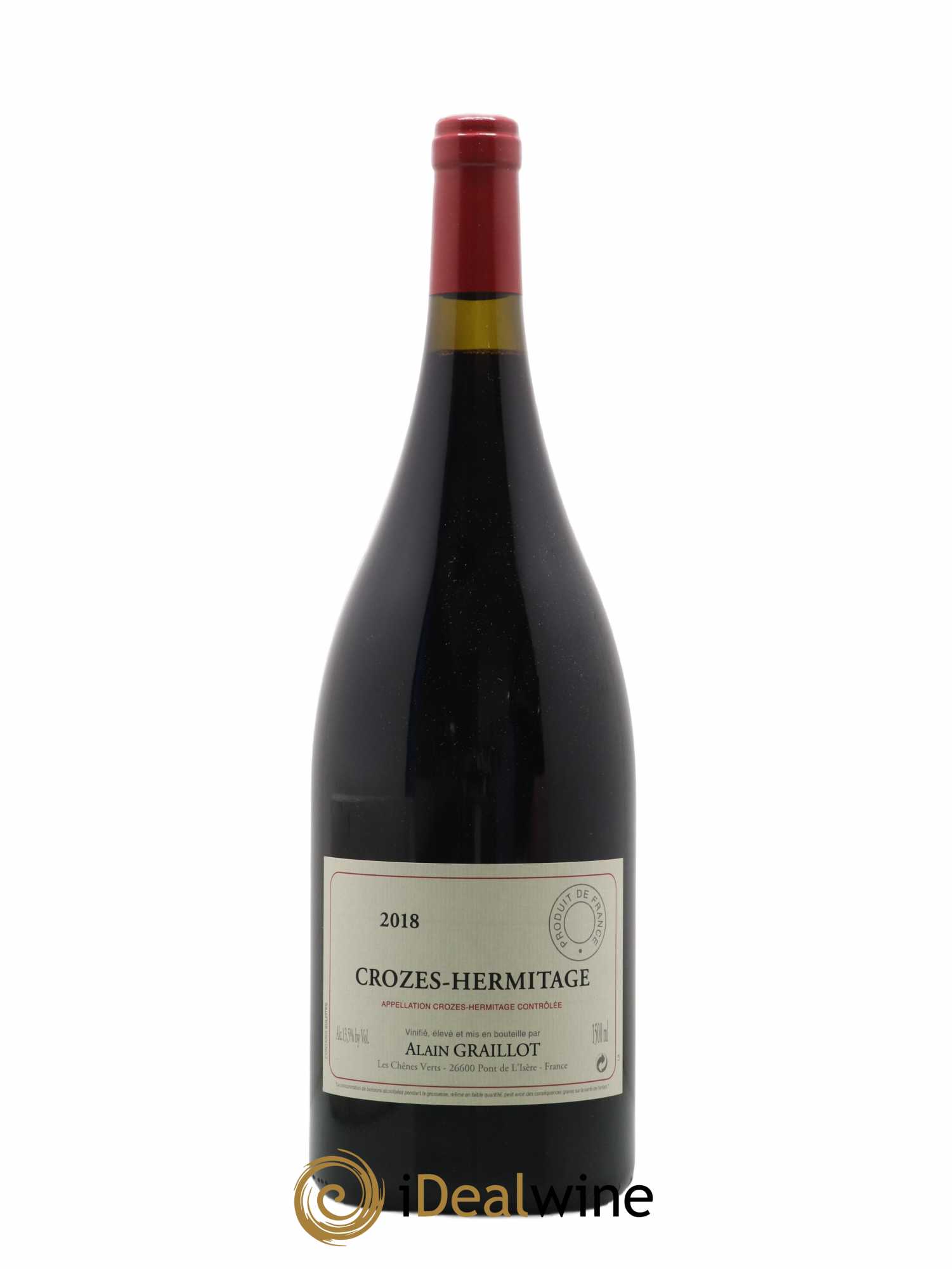 Crozes-Hermitage Domaine Graillot 2018 - Posten von 1 Magnum - 0