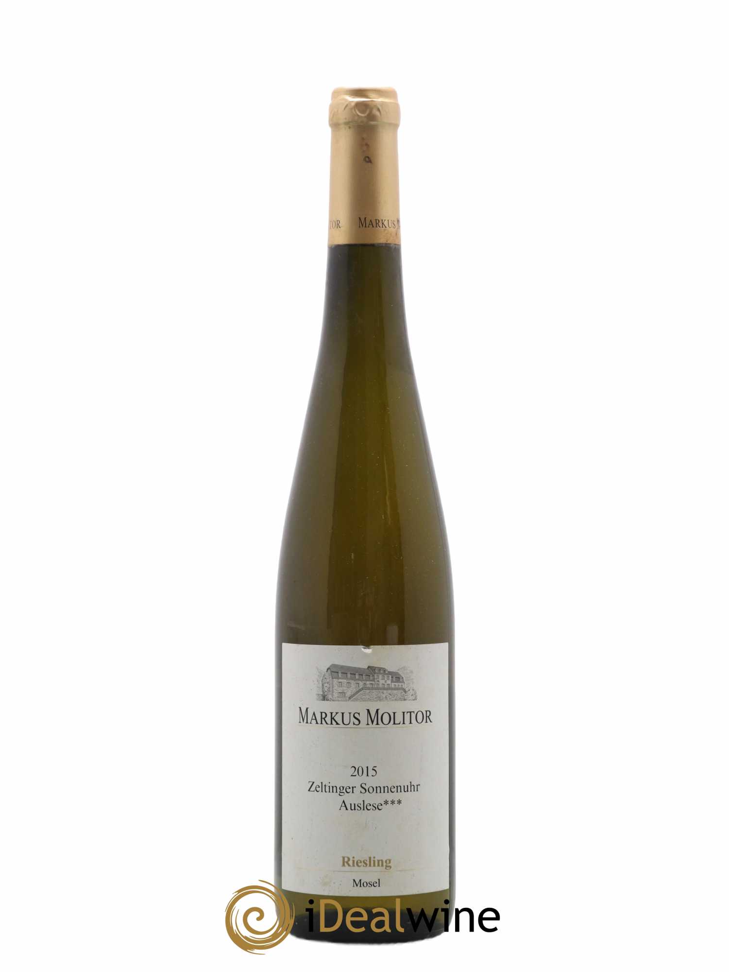 Riesling Markus Molitor Zeltinger Sonnenuhr Auslese Gold Capsule°°° 2015 - Lot de 1 bouteille - 0