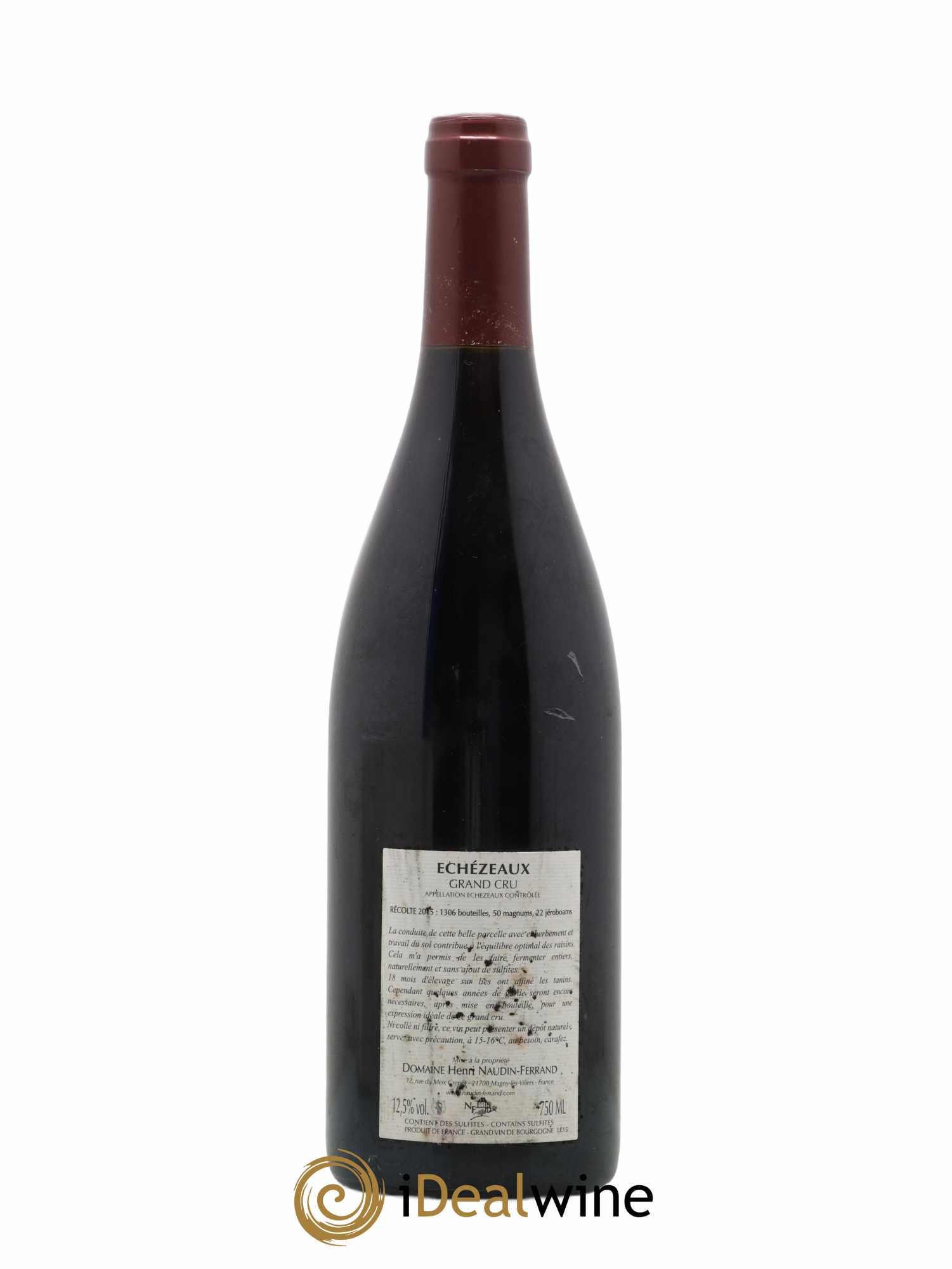Echezeaux Grand Cru Naudin-Ferrand (Domaine) 2015 - Lot de 1 bouteille - 1