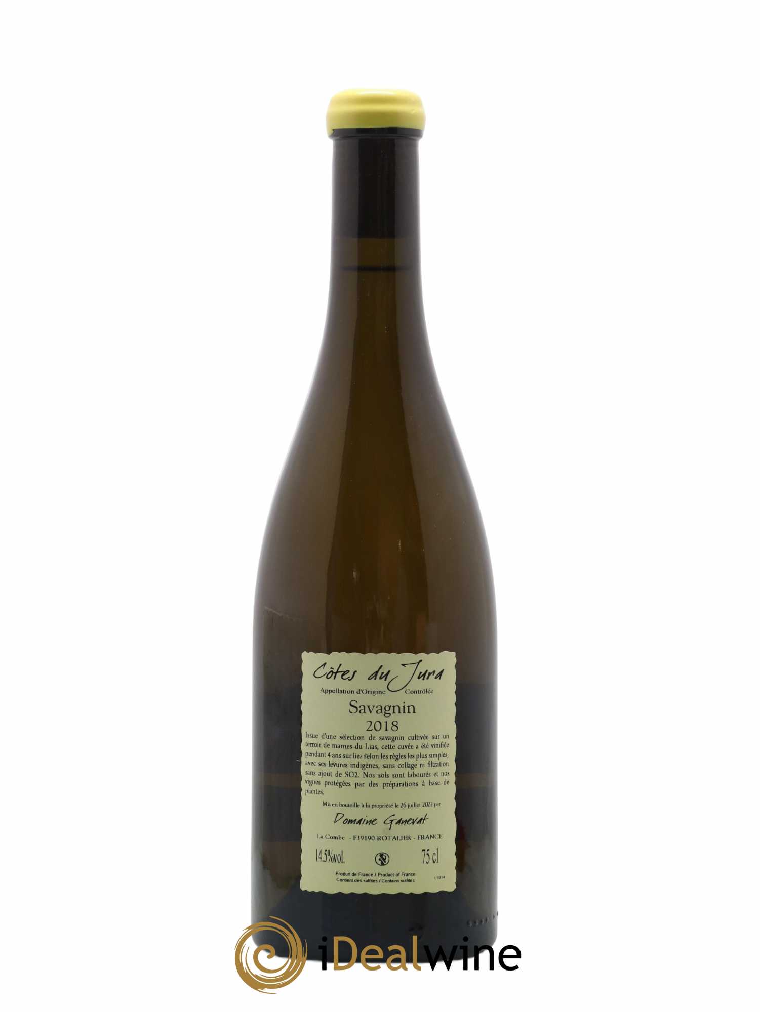 Côtes du Jura Sous la Roche Jean-François Ganevat (Domaine) 2018 - Lot of 1 bottle - 1