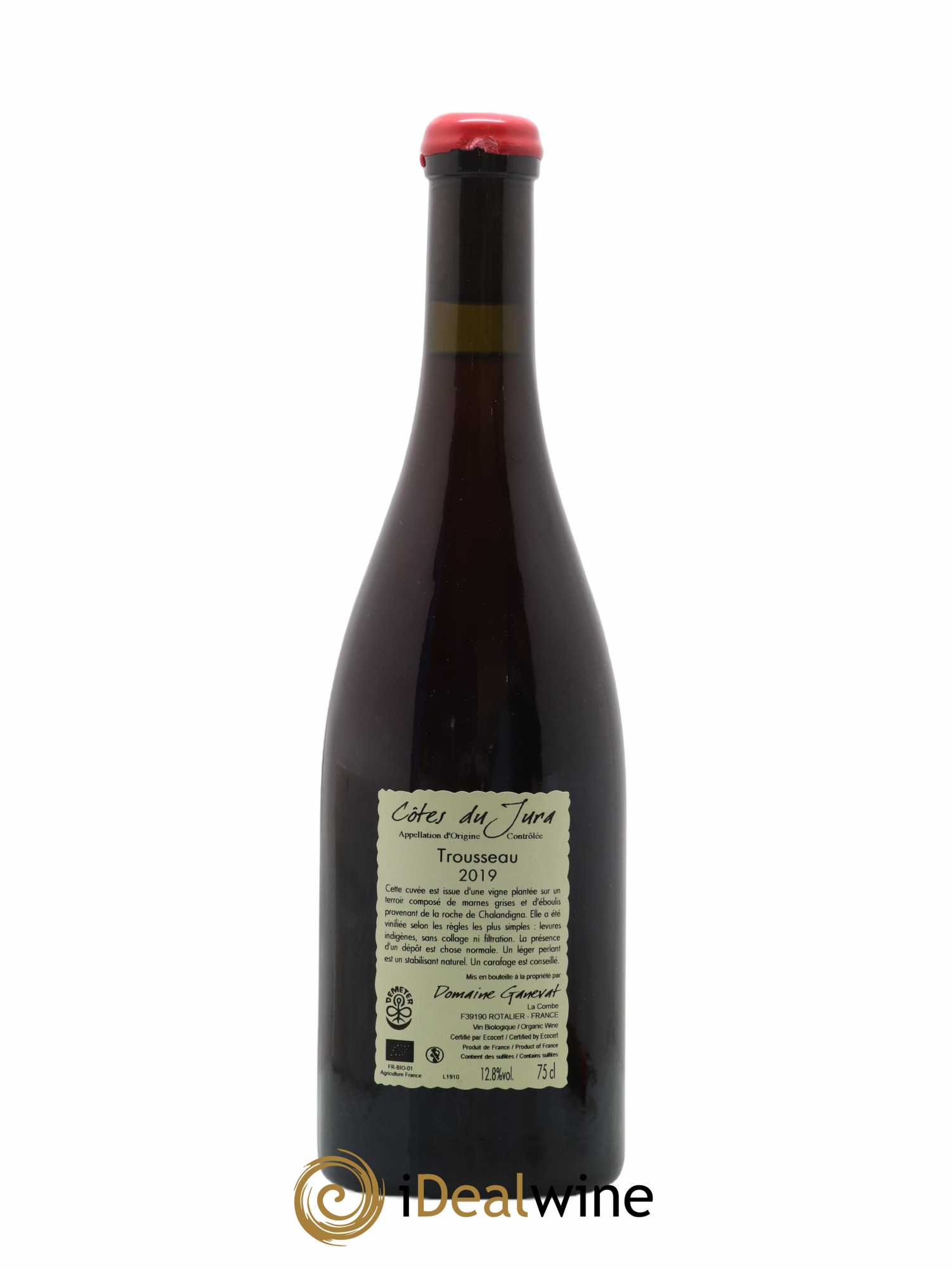 Côtes du Jura Plein Sud Jean-François Ganevat (Domaine) 2019 - Lot de 1 bouteille - 1