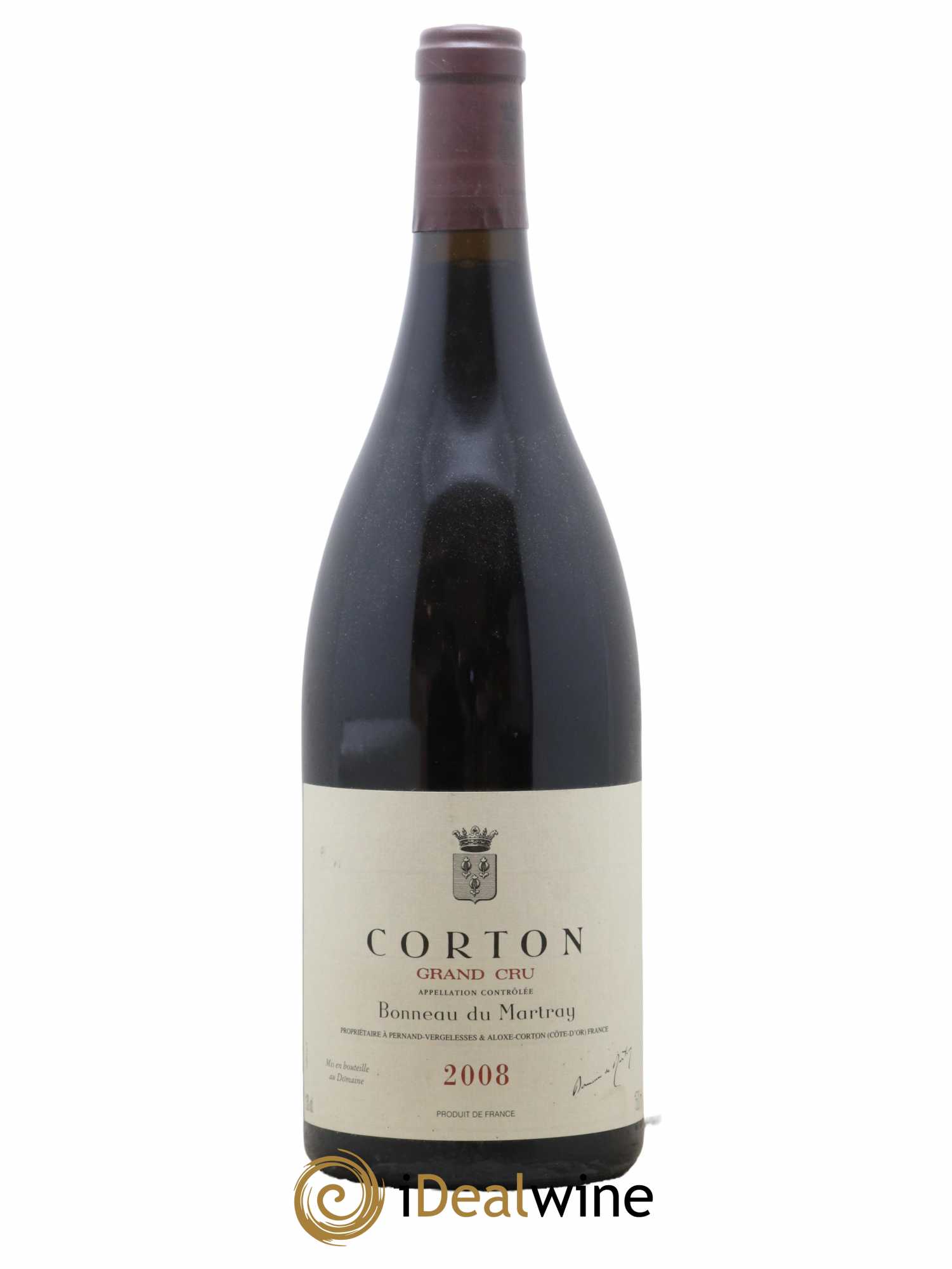 Corton Grand Cru Bonneau du Martray (Domaine) 2008 - Lot de 1 magnum - 0