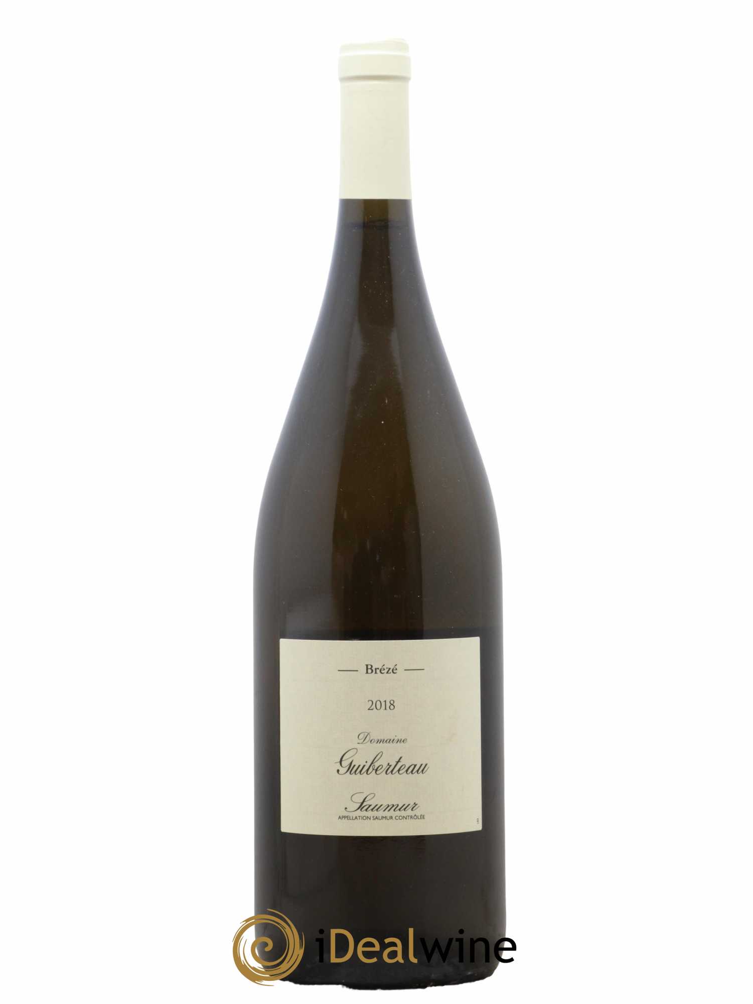 Saumur Brézé Domaine Guiberteau 2018 - Lot de 1 magnum - 0