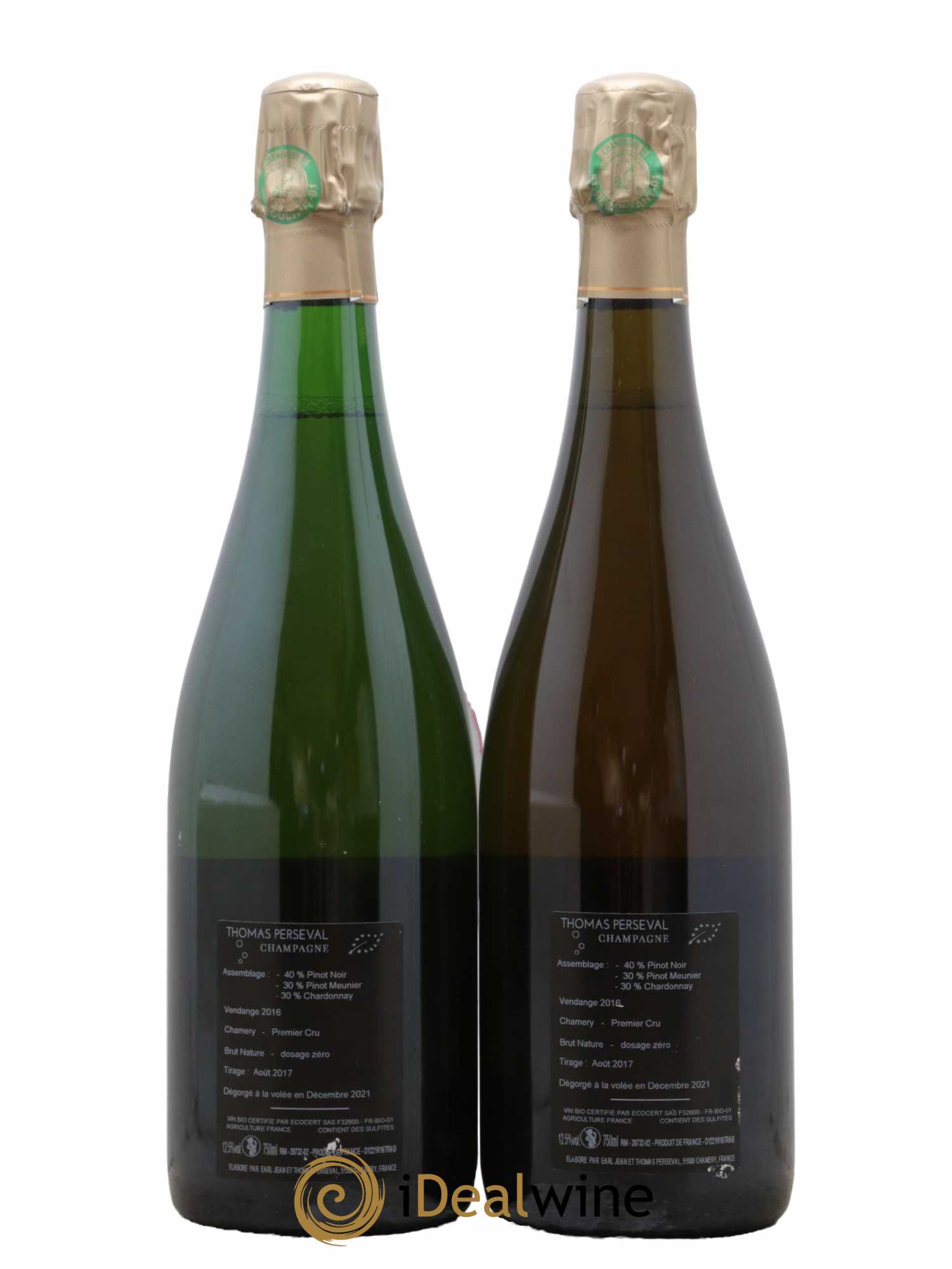 Art'Terre Thomas Perseval 2016 - Lot de 2 bouteilles - 1