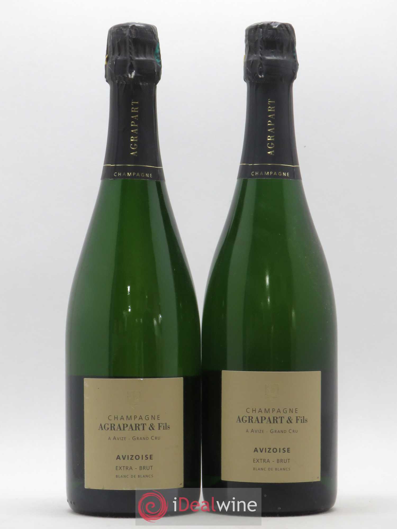 Avizoise Blanc de Blancs Brut Nature Pascal Agrapart 2010 - Lot de 2 bouteilles - 0