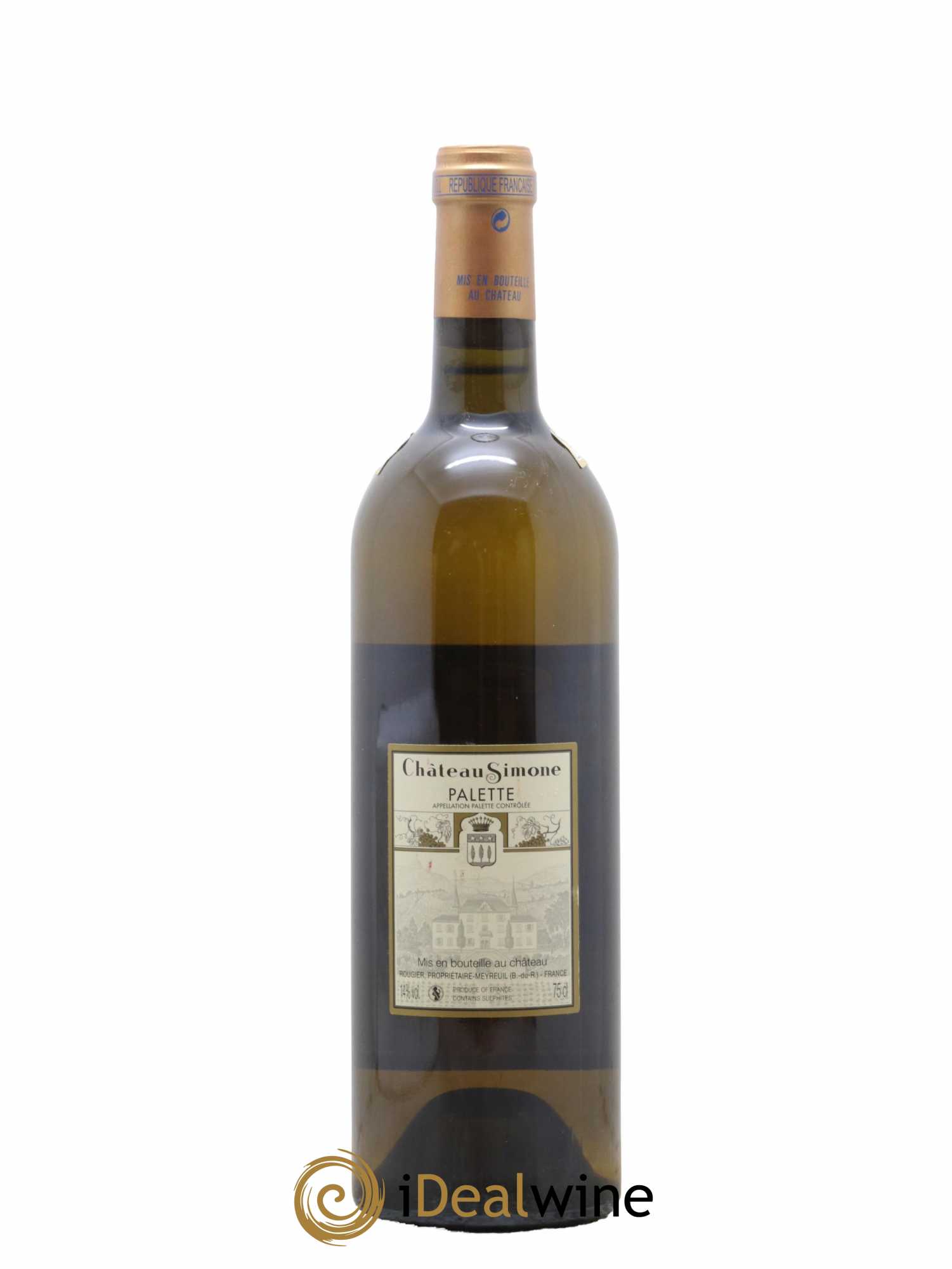 Palette Château Simone Famille Rougier 2018 - Lot de 1 bouteille - 1