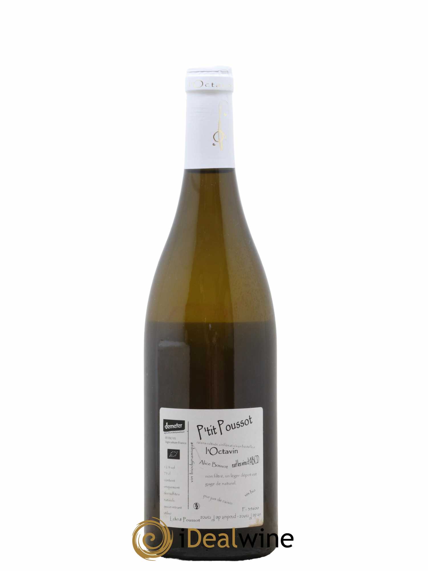 Vin de France P'tit Poussot L'Octavin 2018 - Lot de 1 bouteille - 1