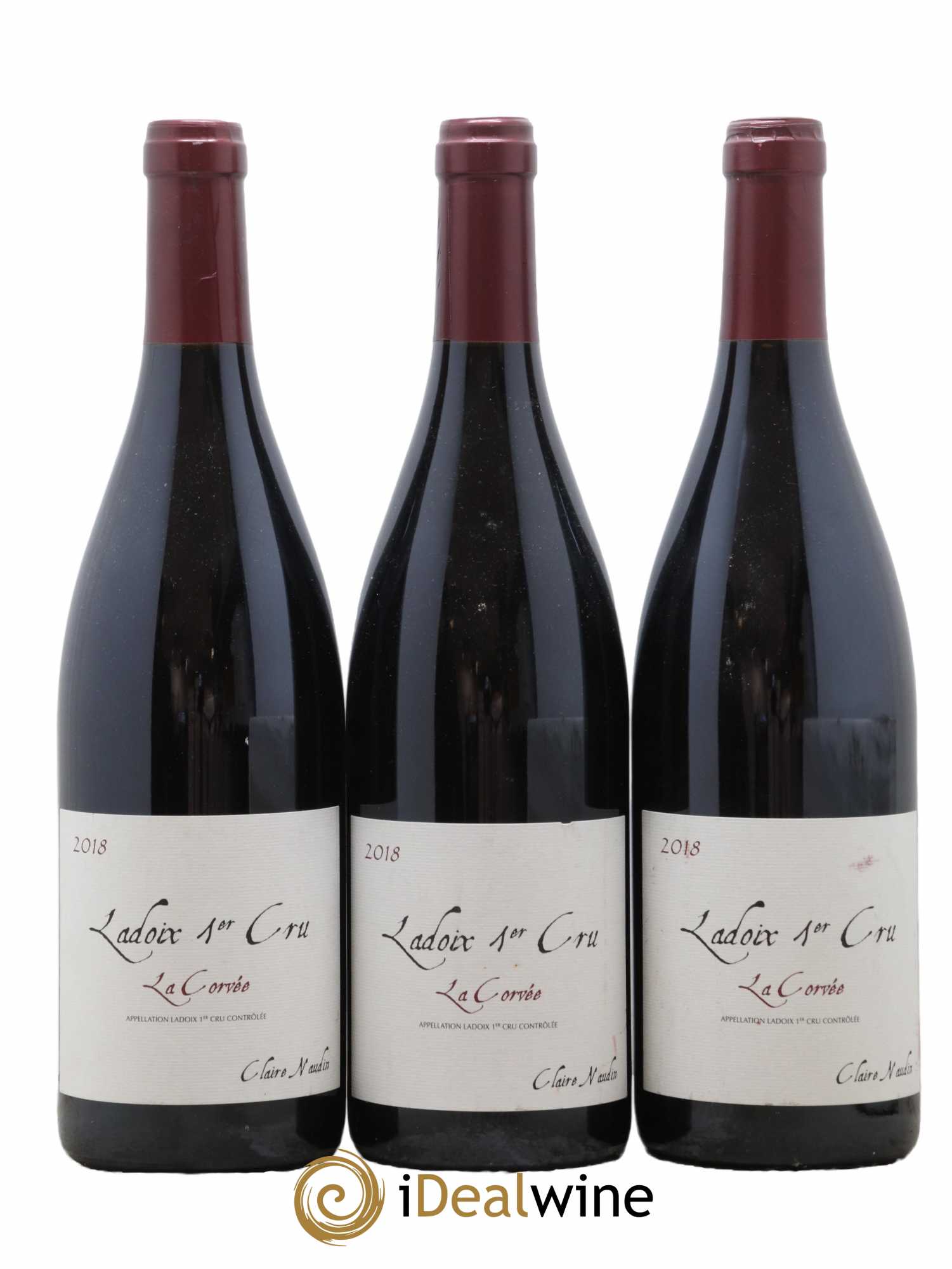 Ladoix 1er Cru La Corvée Naudin-Ferrand (Domaine) 2018 - Lot de 3 bouteilles - 0