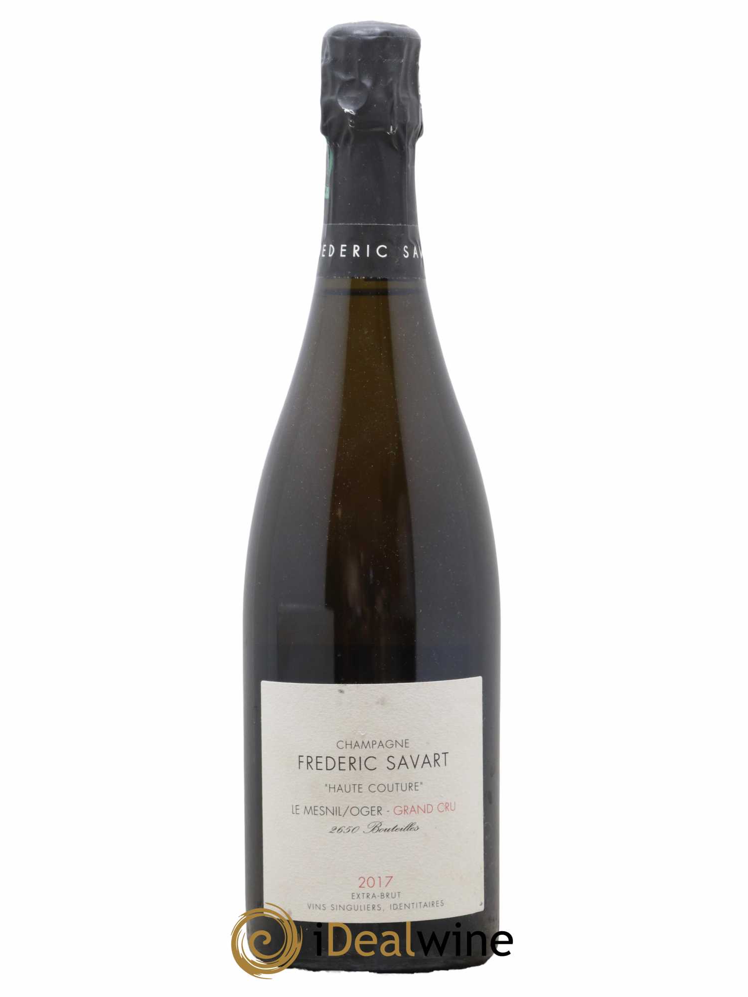 Haute Couture Le Mesnil sur Oger Extra-Brut Savart 2017 - Lot de 1 bouteille - 0
