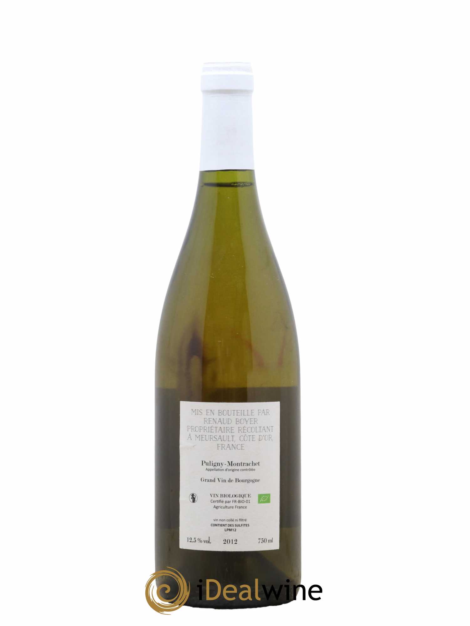 Puligny-Montrachet Les Reuchaux Renaud Boyer 2012 - Posten von 1 Flasche - 1