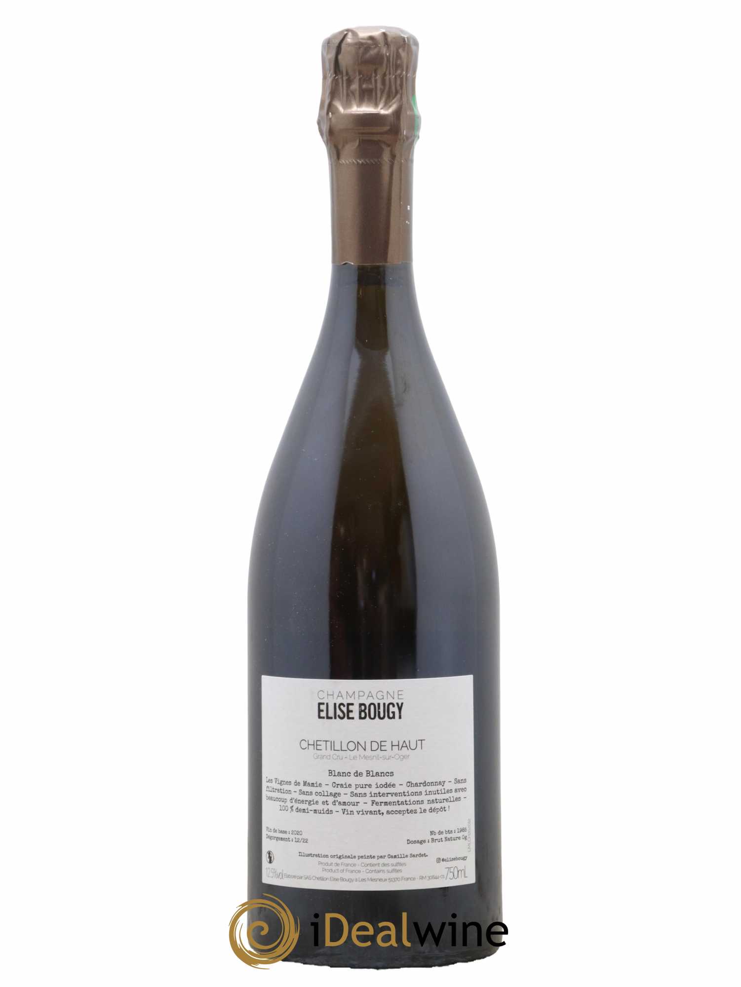 Chétillon de Haut Le Mesnil sur Oger Elise Bougy - Lot de 1 bouteille - 1