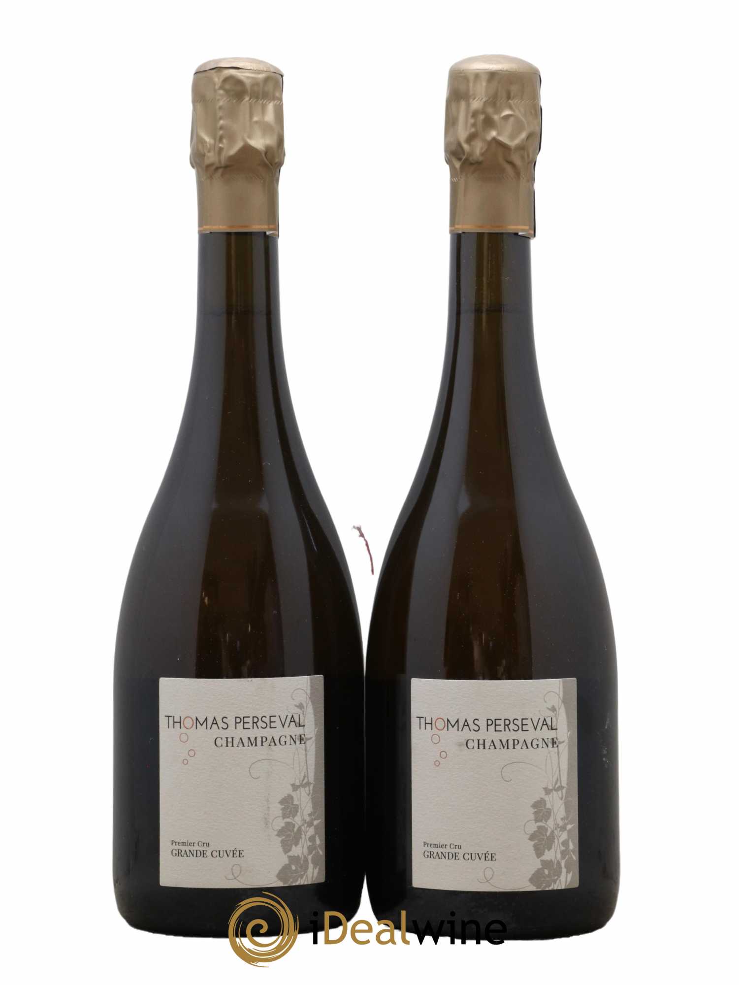 Champagne 1er Cru Grande Cuvée Thomas Perseval 2015 - Lot de 2 bouteilles - 0