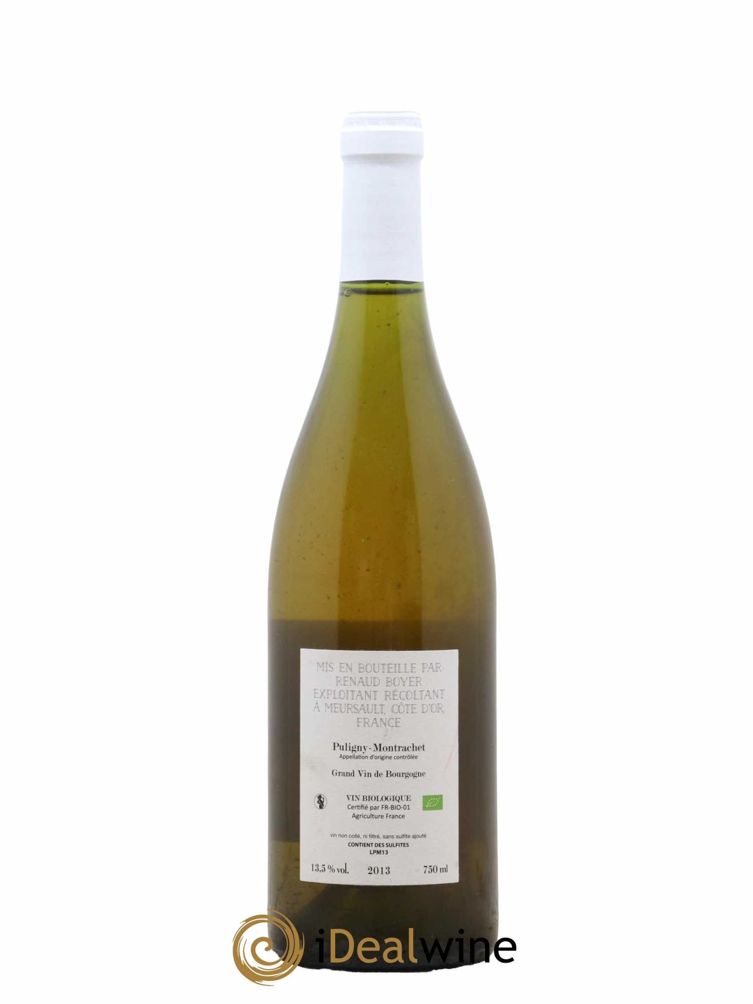 Puligny-Montrachet Les Reuchaux Renaud Boyer 2013 - Posten von 1 Flasche - 1