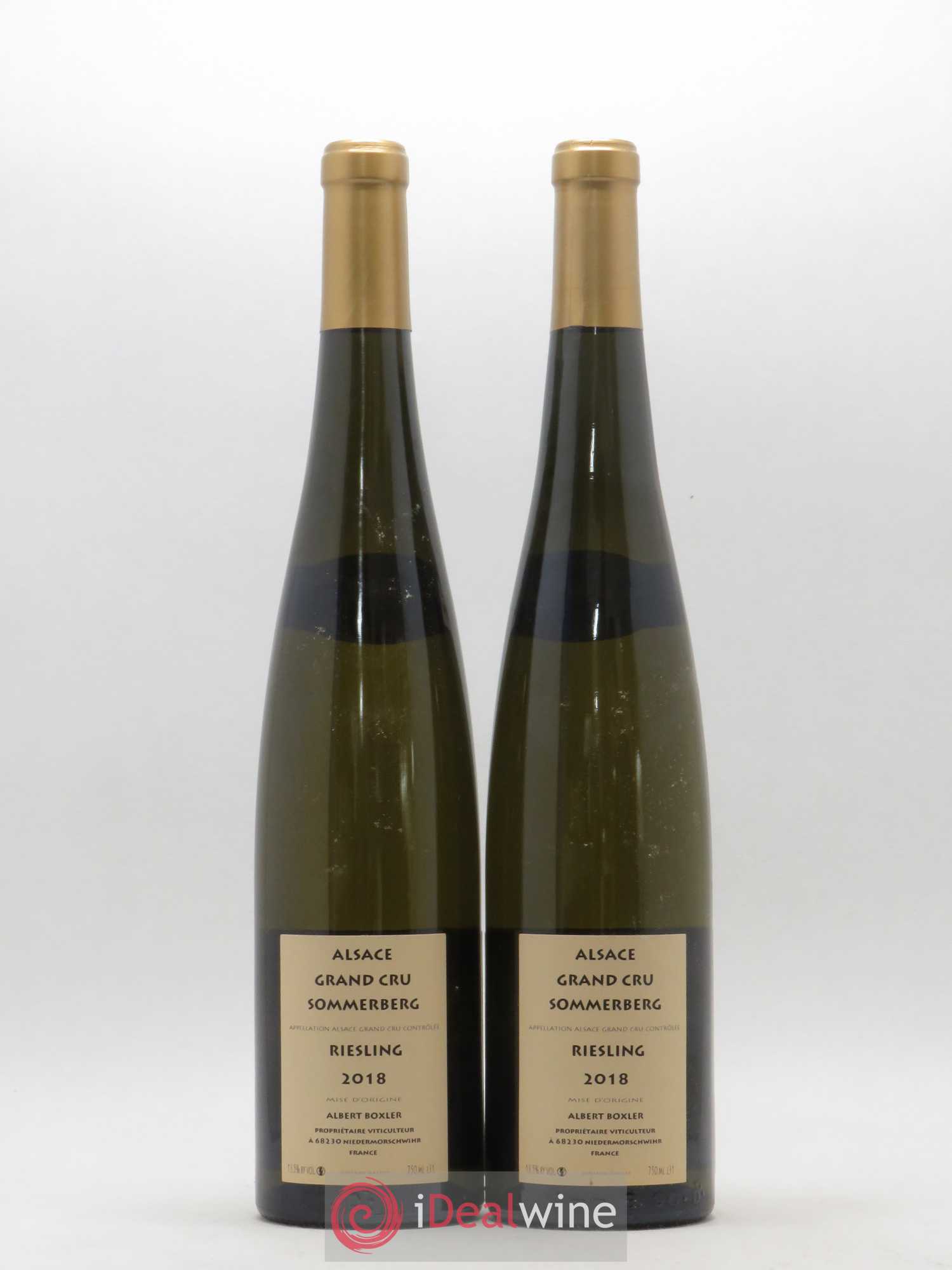 Riesling Albert Boxler Sommerberg 2018 - Posten von 2 Flaschen - 1