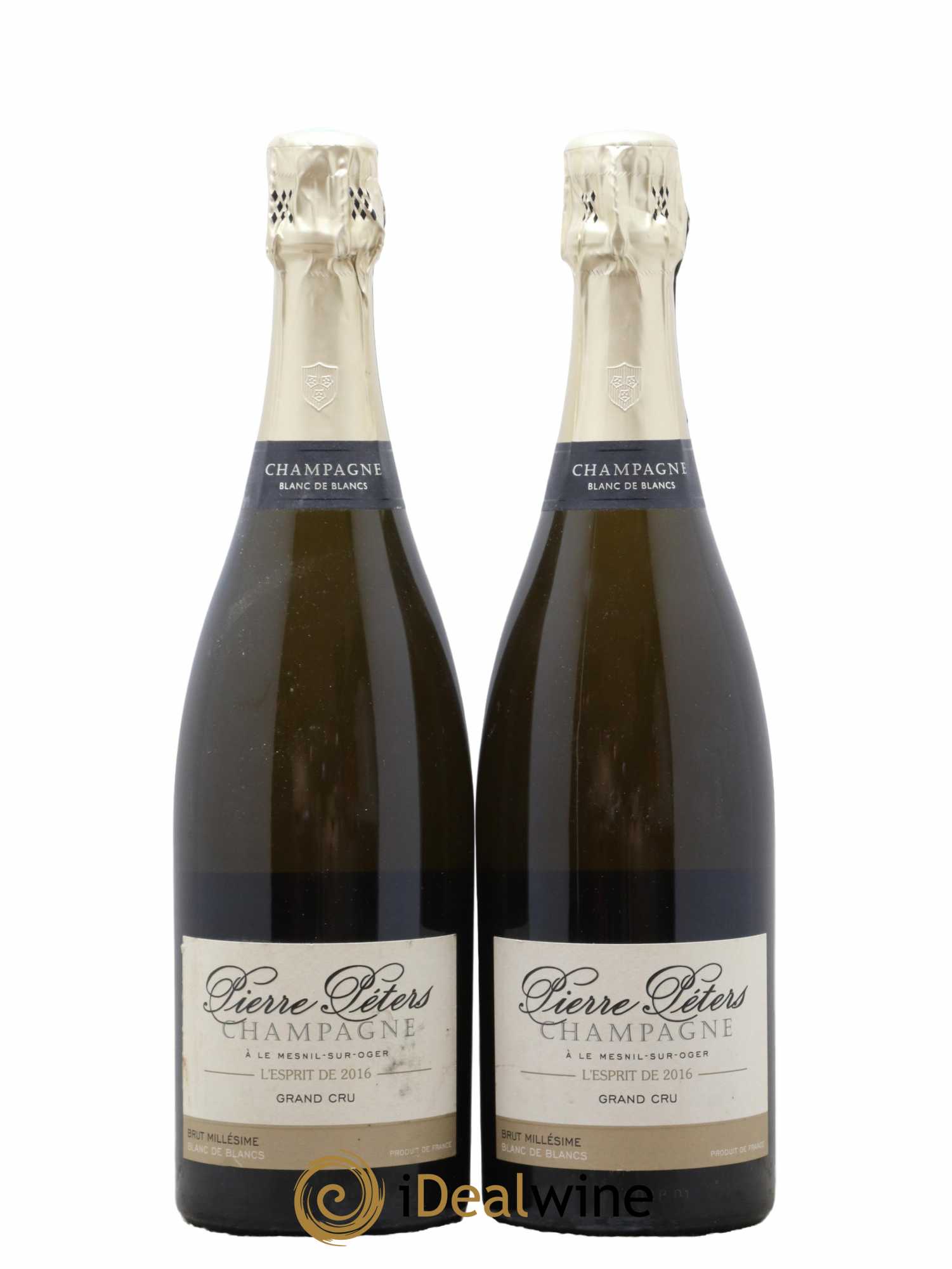 l'Esprit Blanc de Blancs Brut Pierre Péters 2016 - Lot de 2 bouteilles - 0